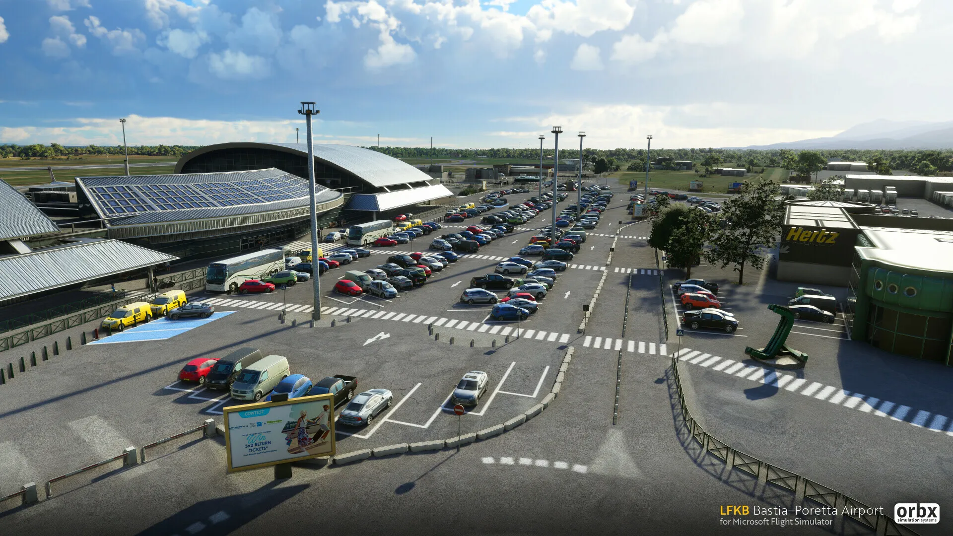 Аэропорт LFKB ( Бастия, Франция )