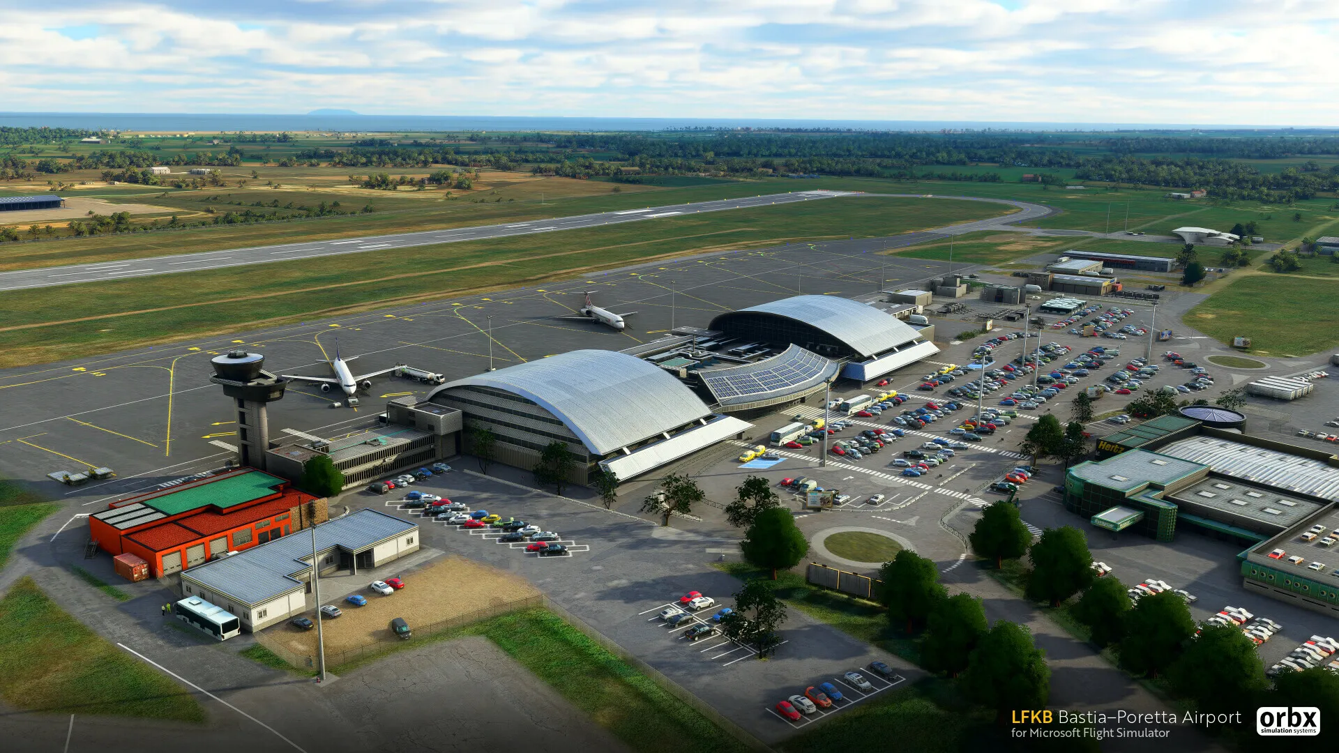 Аэропорт LFKB ( Бастия, Франция )