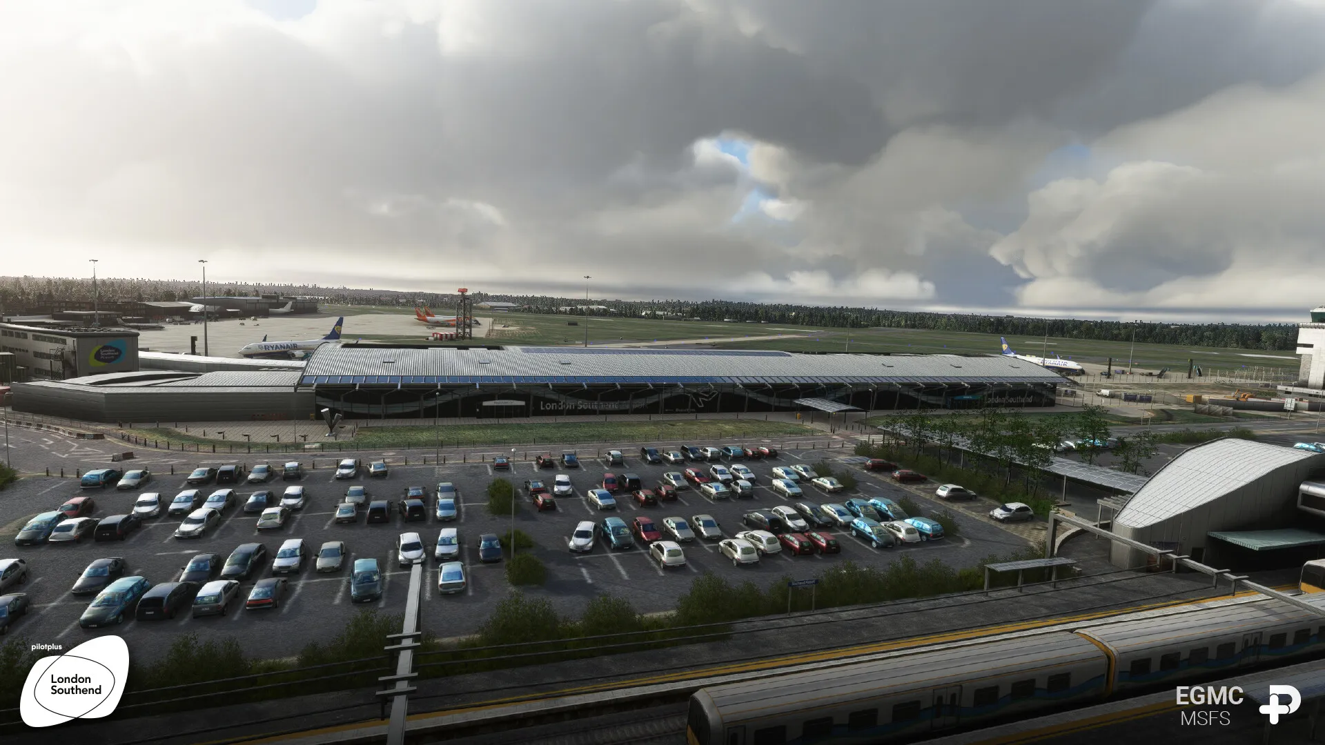 Аэропорт EGMC ( Лондон, Великобритания )