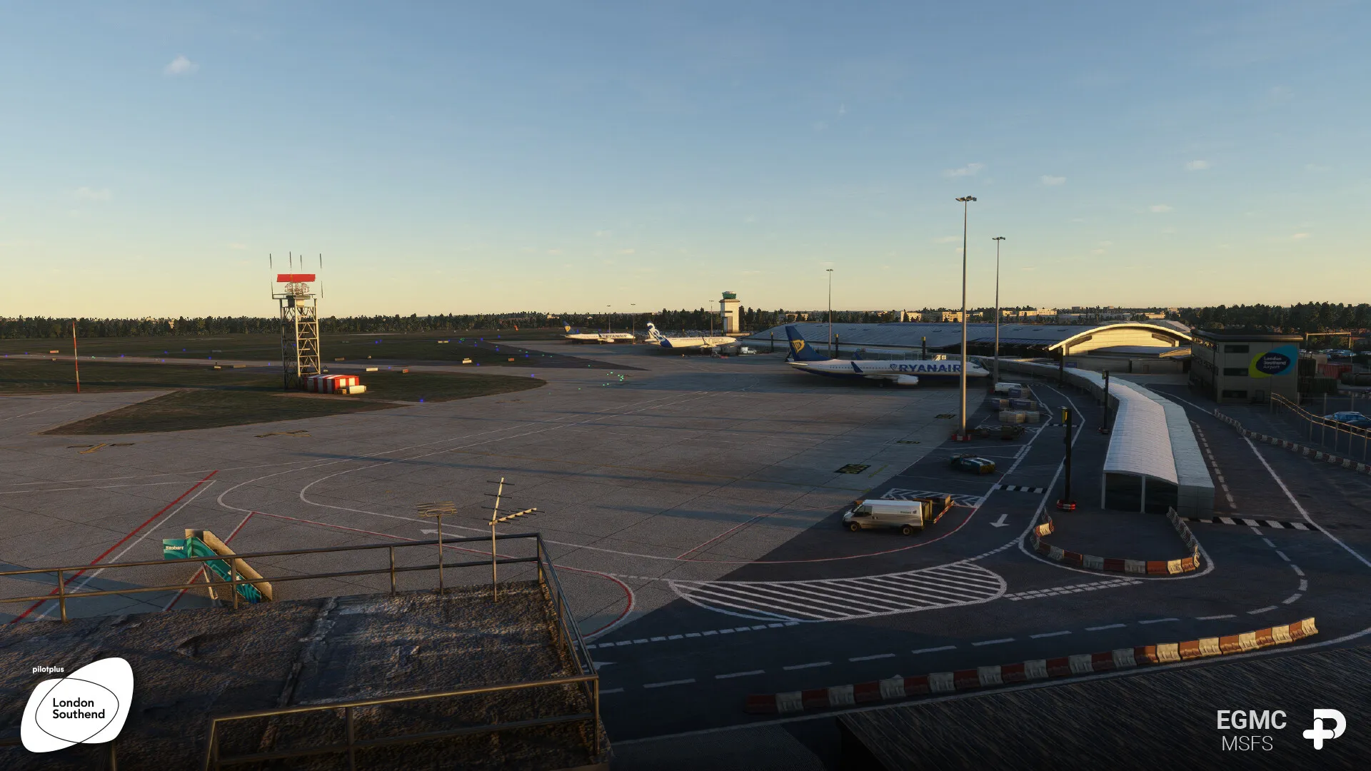 Аэропорт EGMC ( Лондон, Великобритания )