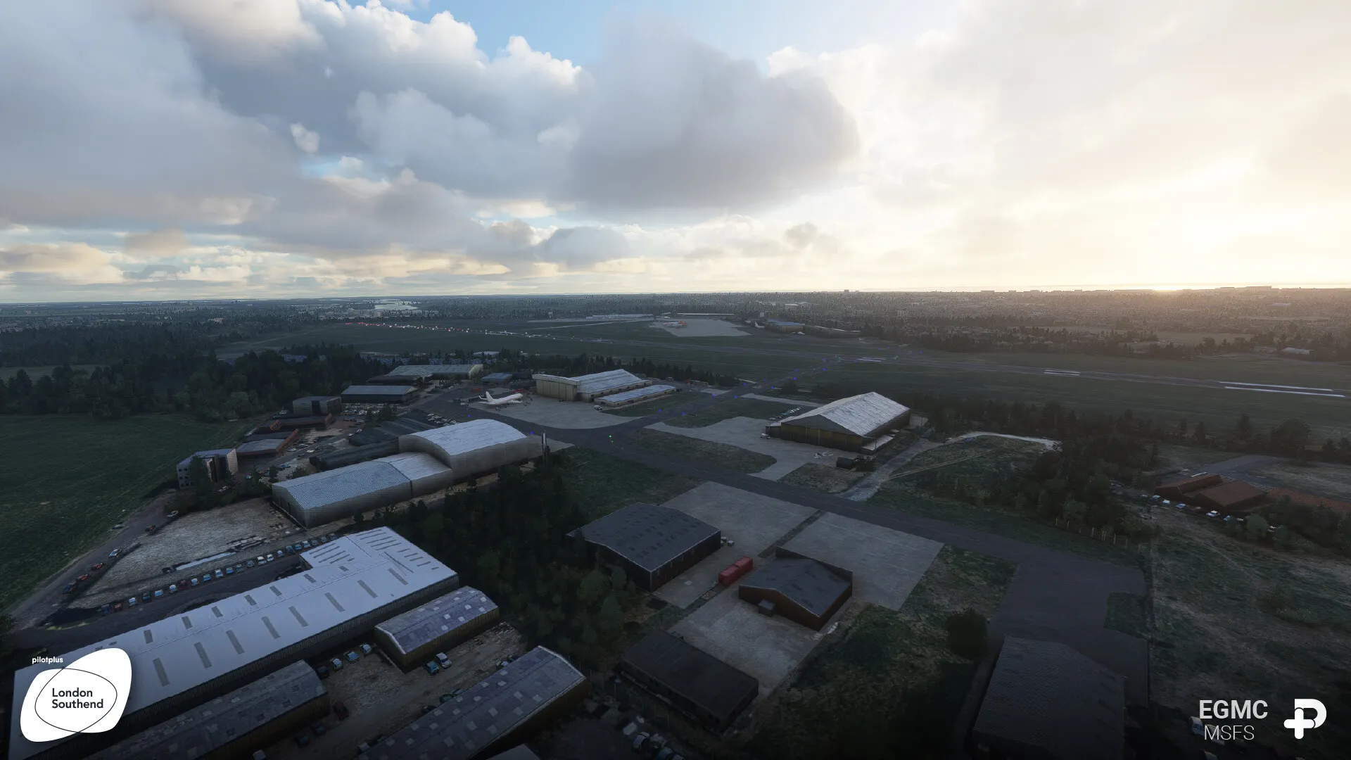 Аэропорт EGMC ( Лондон, Великобритания )