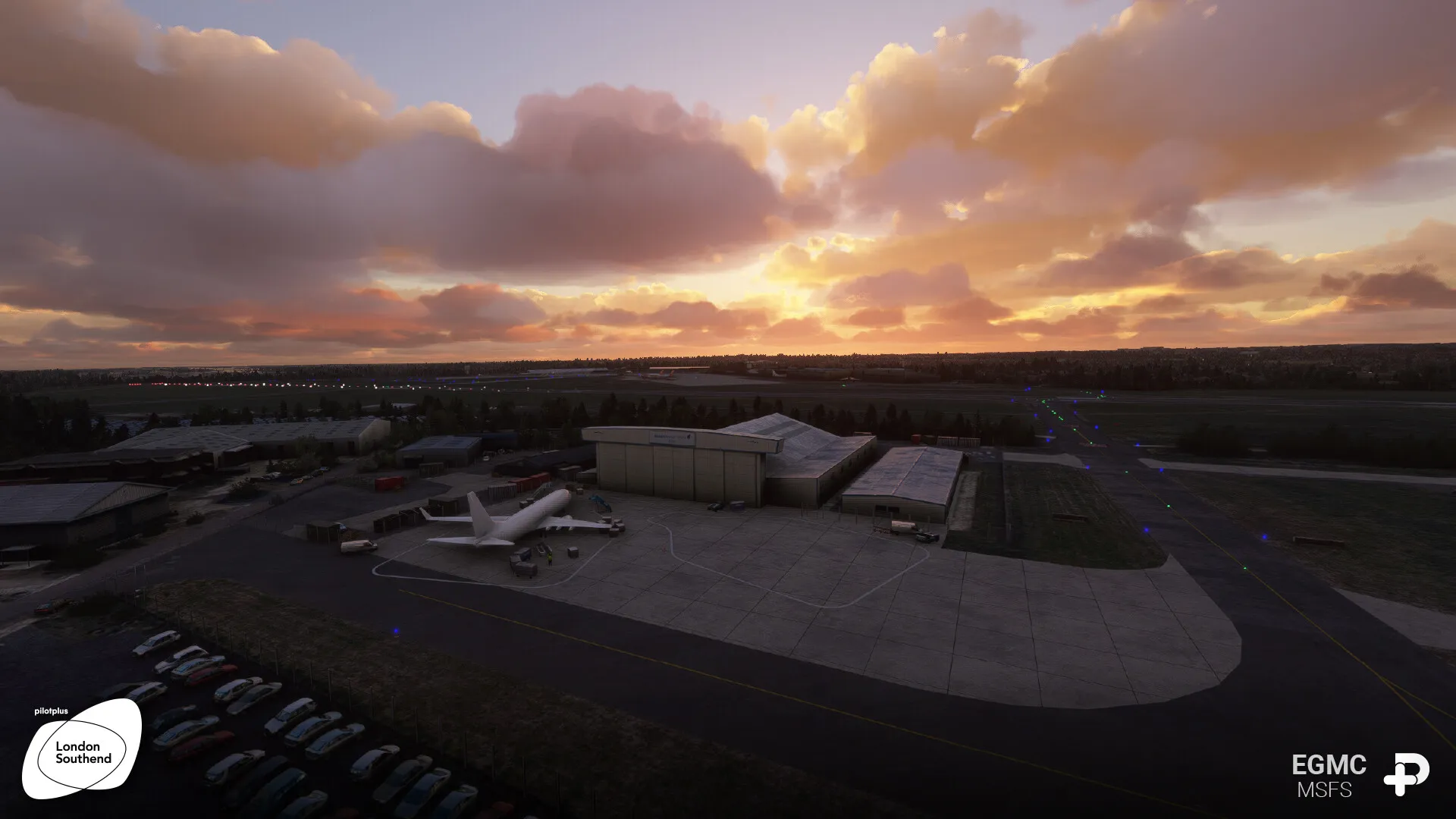 Аэропорт EGMC ( Лондон, Великобритания )