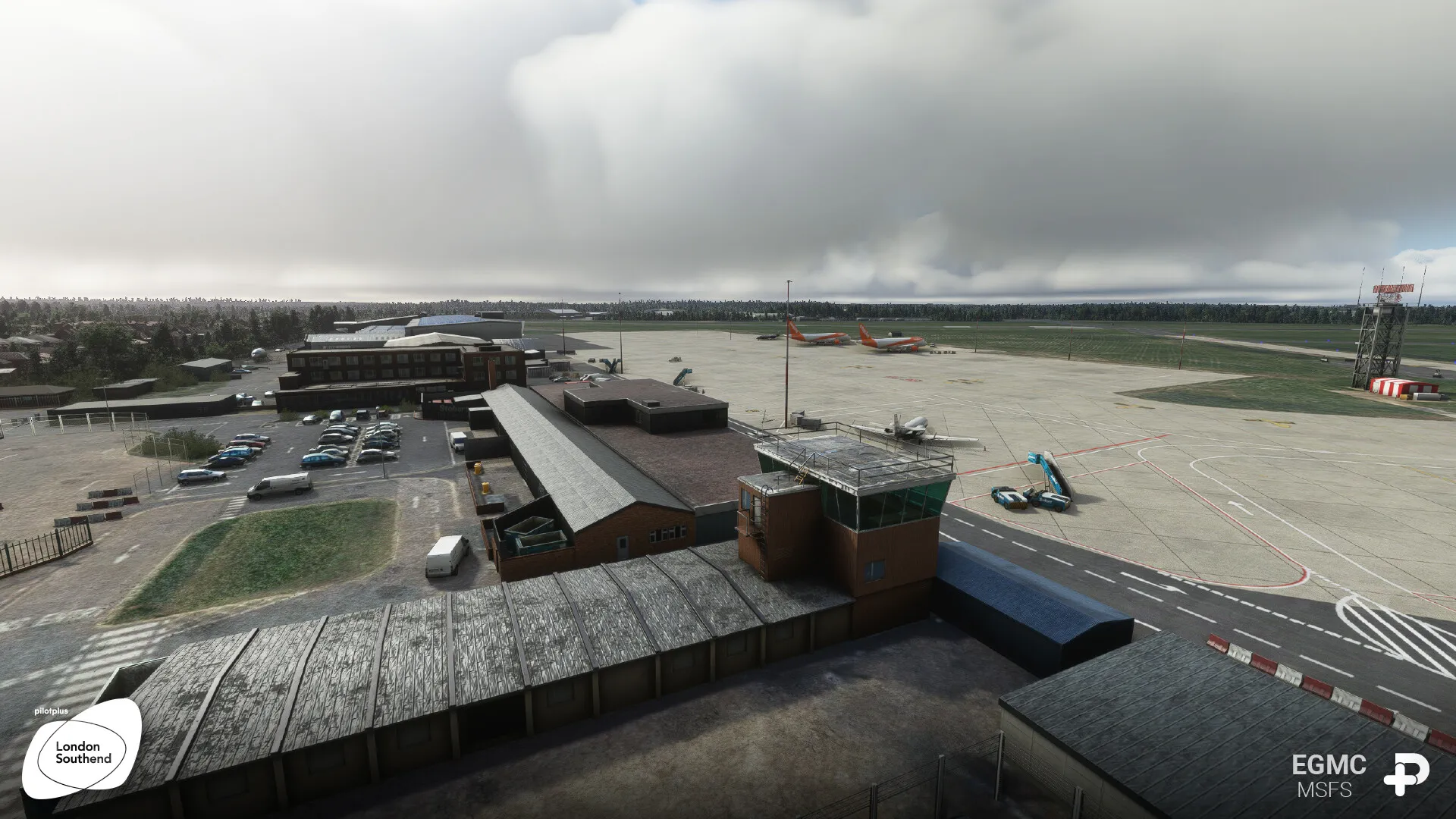 Аэропорт EGMC ( Лондон, Великобритания )