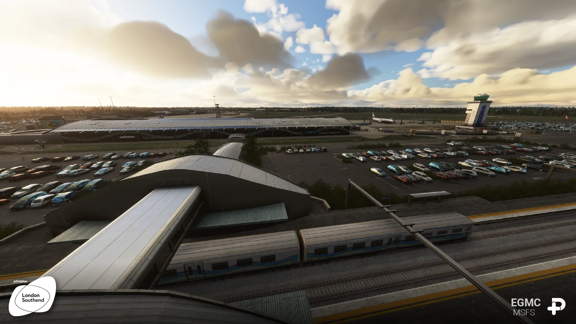 Аэропорт EGMC ( Лондон, Великобритания )