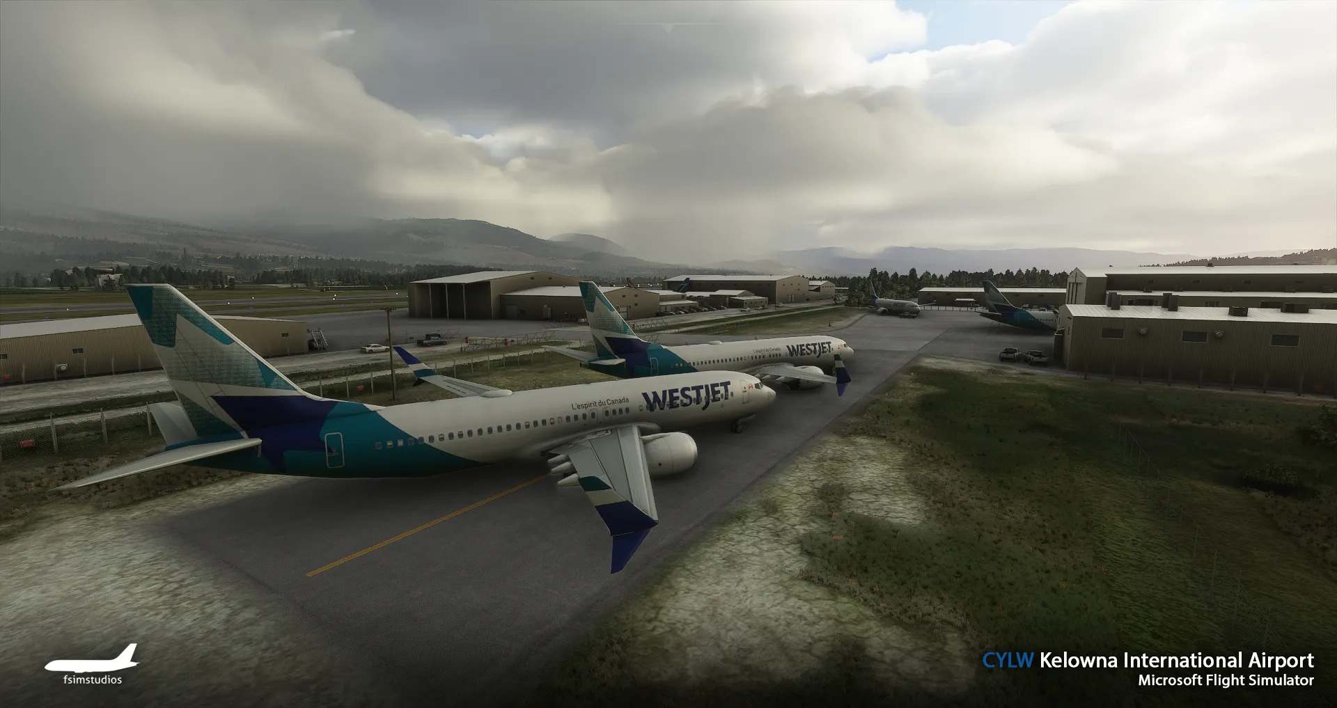 Аэропорт CYLW ( Келоуна, Канада )