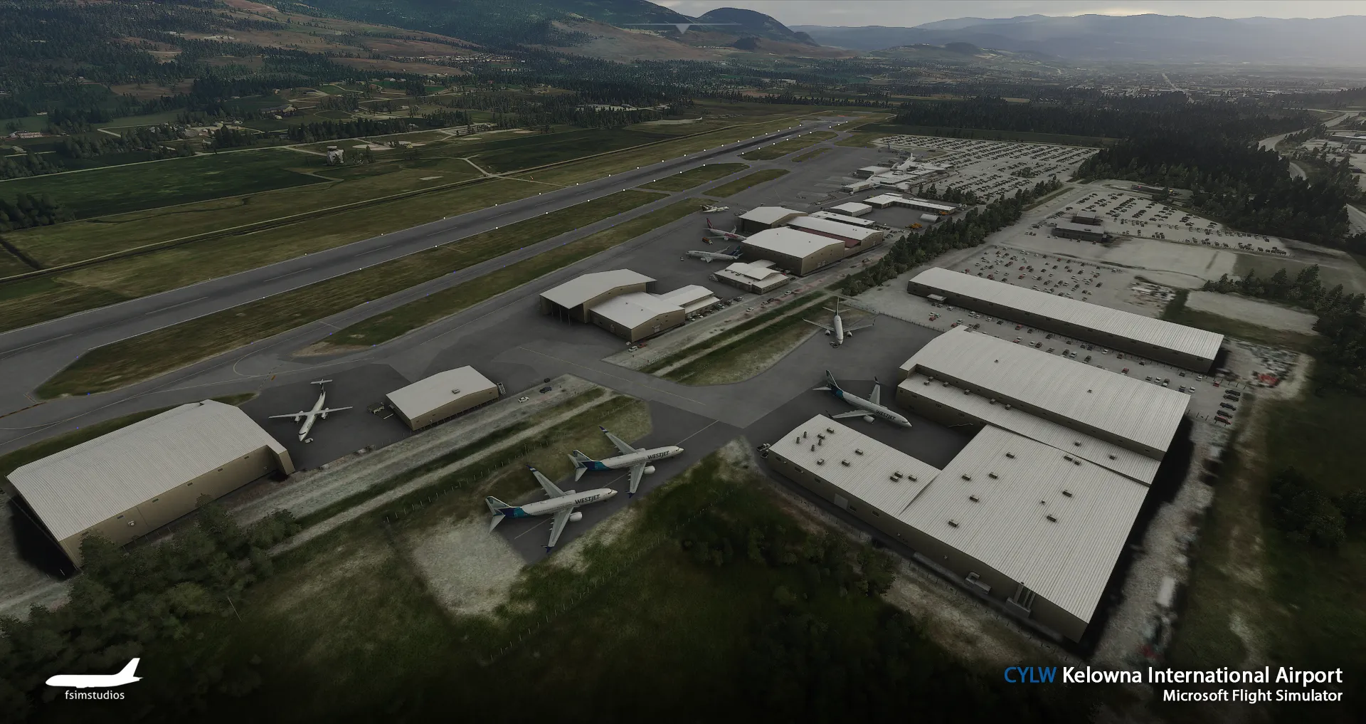 Аэропорт CYLW ( Келоуна, Канада )