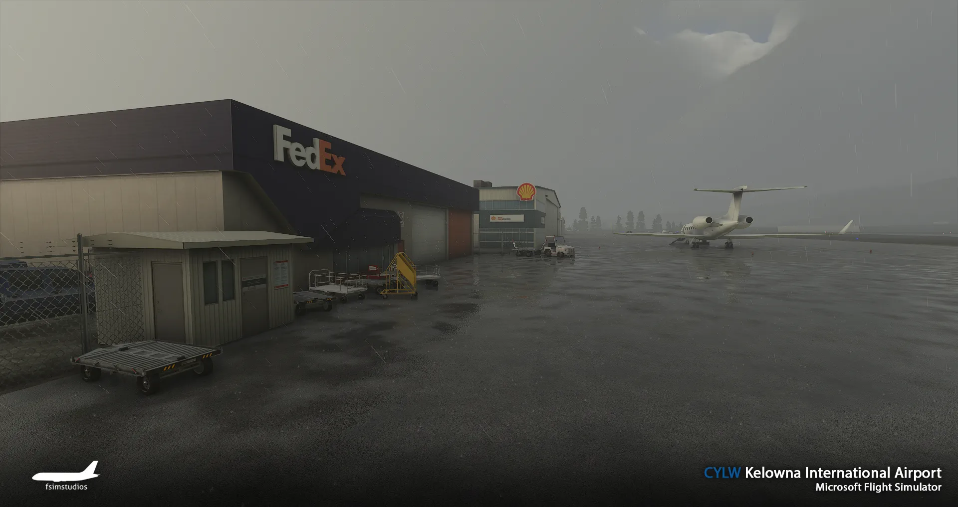 Аэропорт CYLW ( Келоуна, Канада )