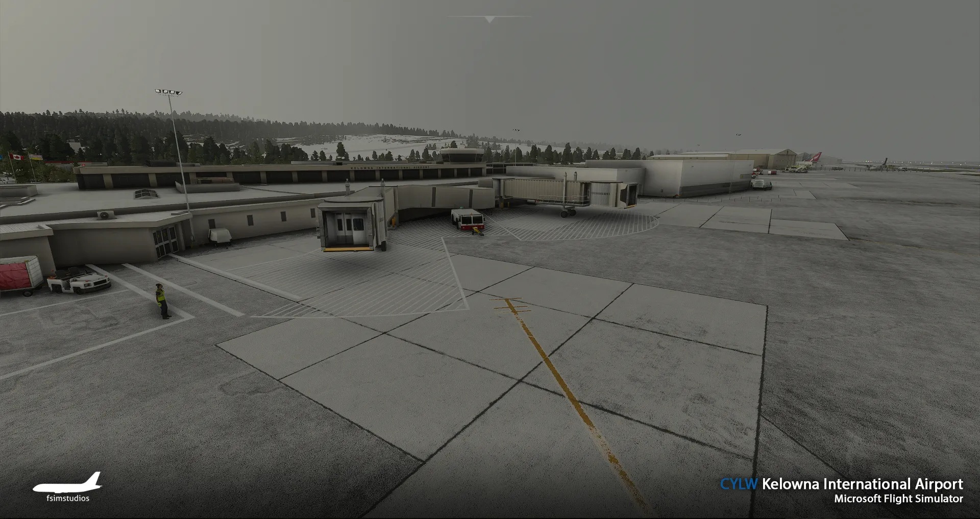 Аэропорт CYLW ( Келоуна, Канада )