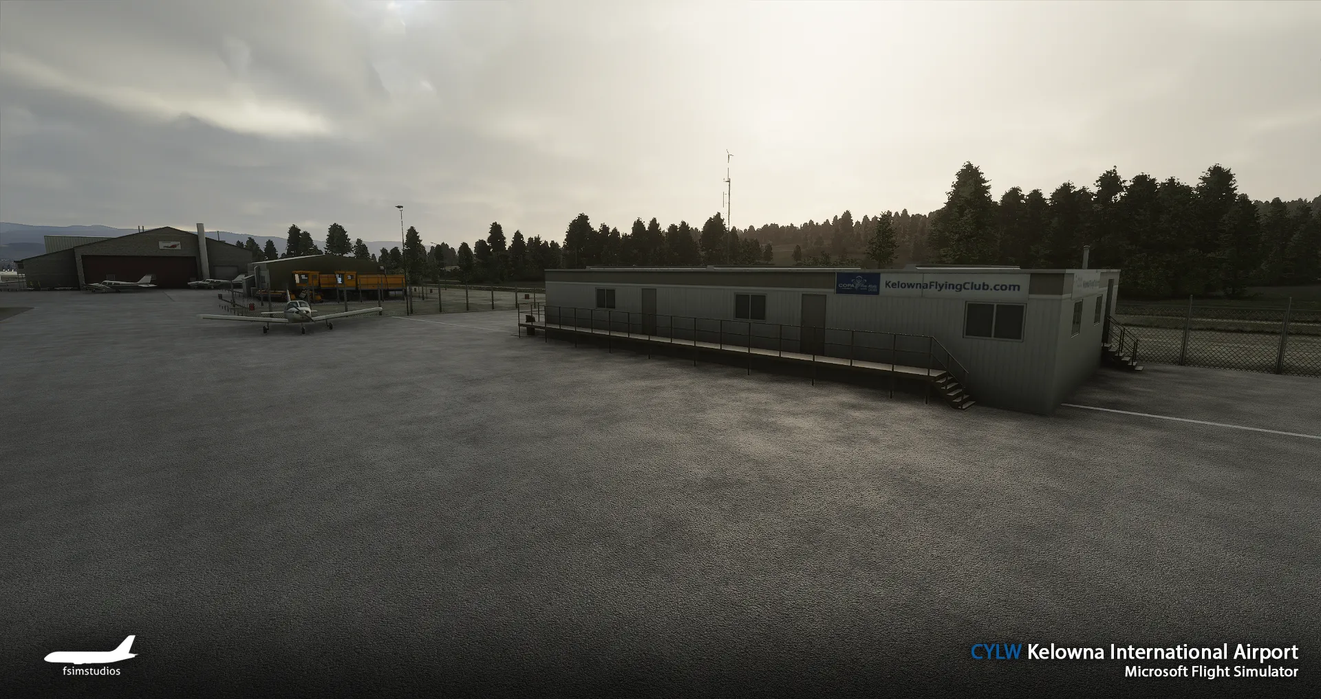 Аэропорт CYLW ( Келоуна, Канада )