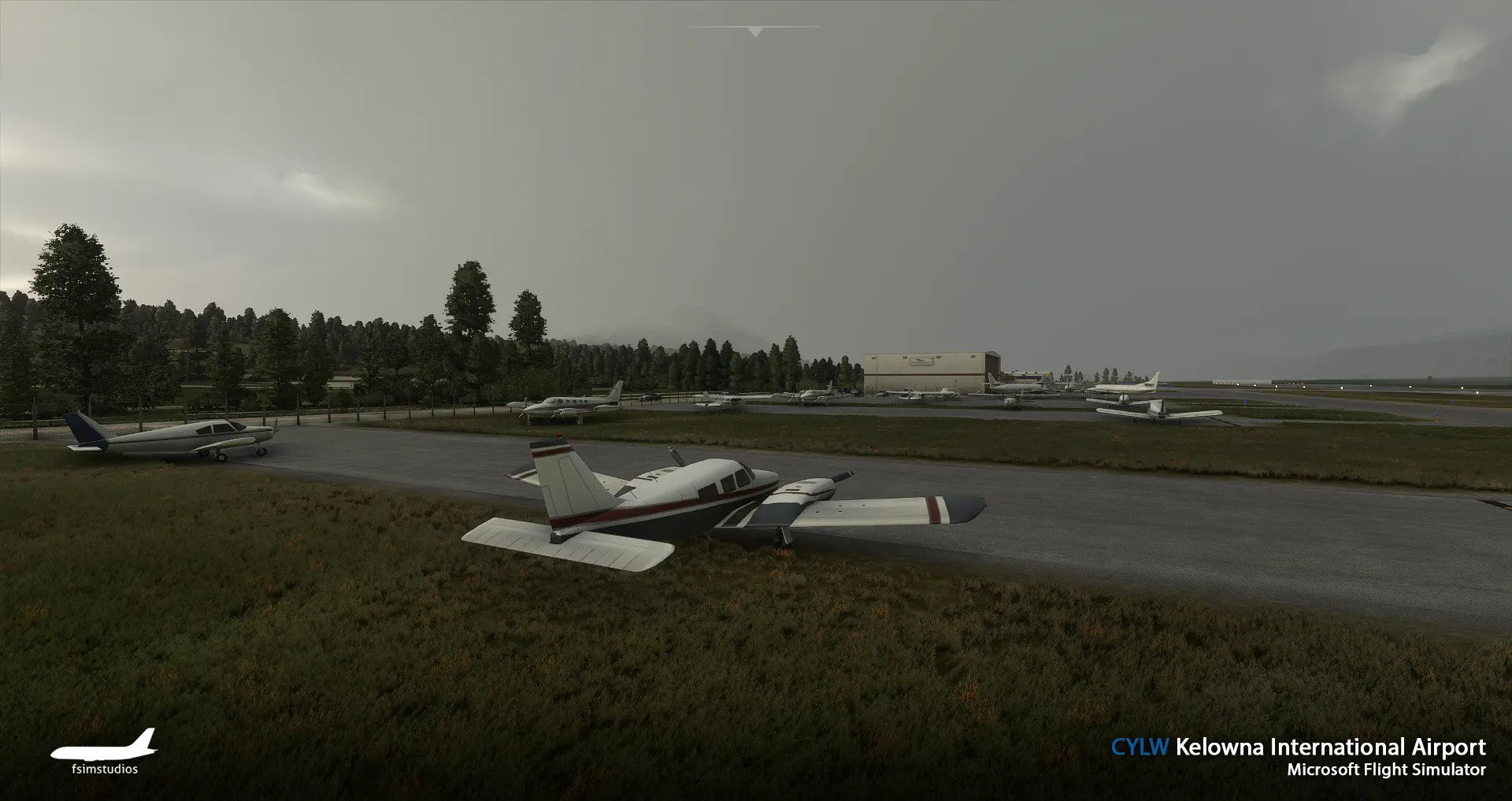 Аэропорт CYLW ( Келоуна, Канада )