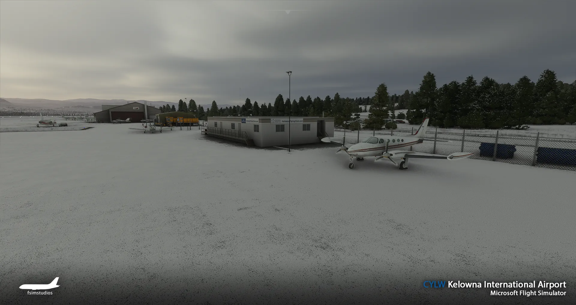 Аэропорт CYLW ( Келоуна, Канада )
