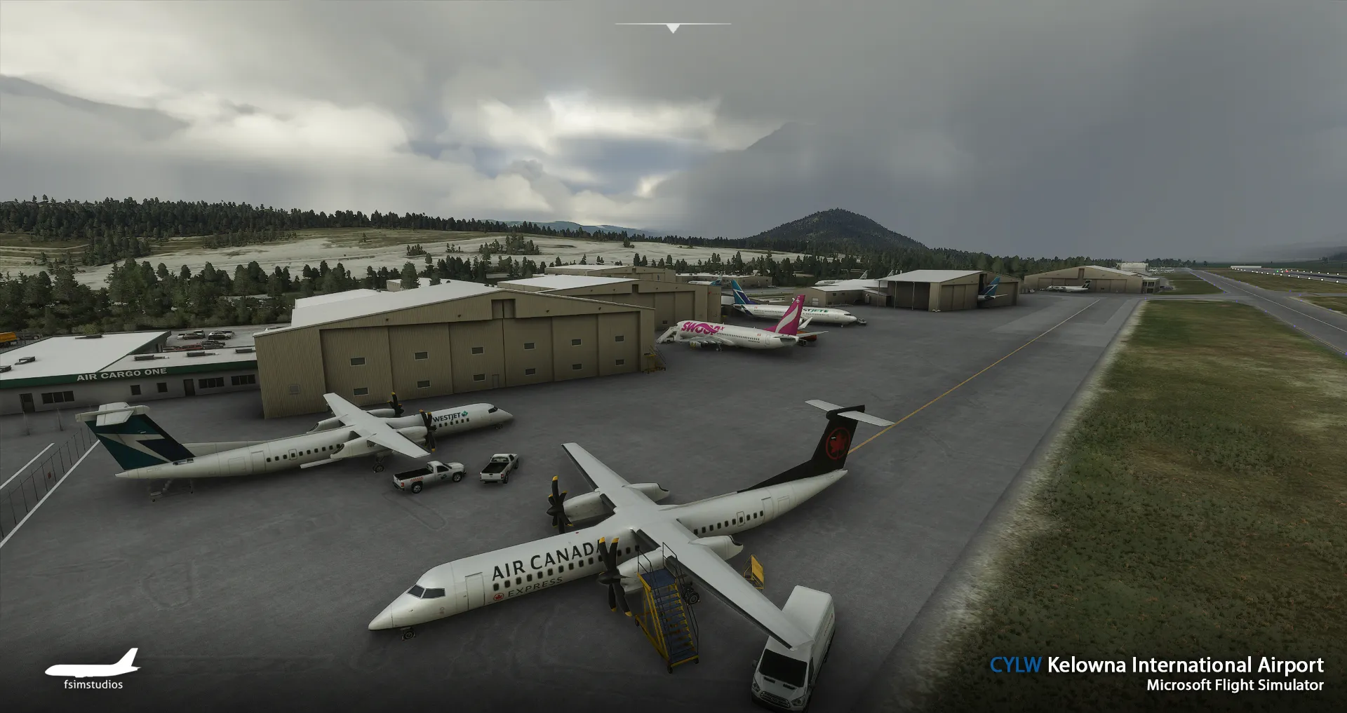 Аэропорт CYLW ( Келоуна, Канада )