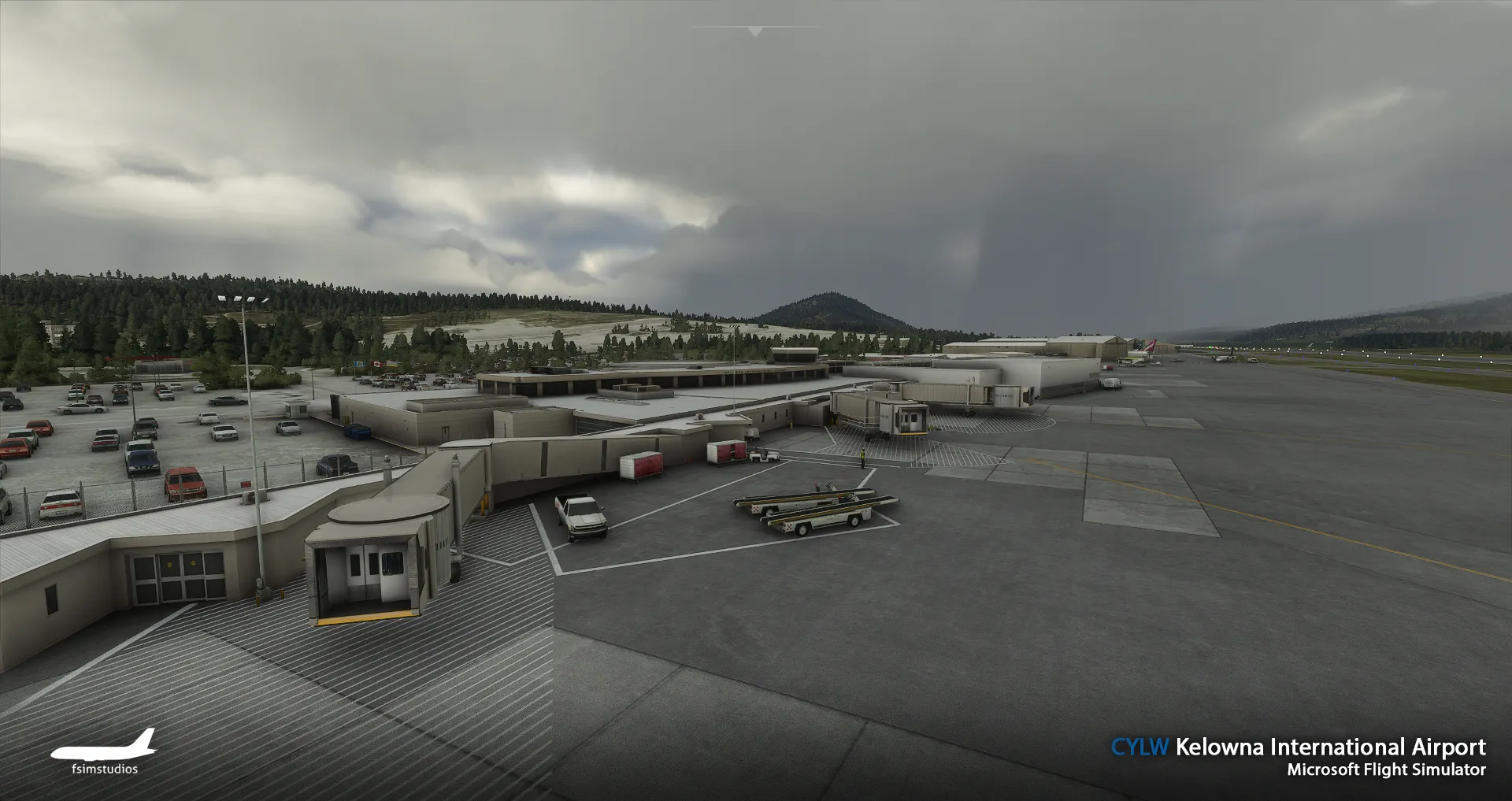 Аэропорт CYLW ( Келоуна, Канада )