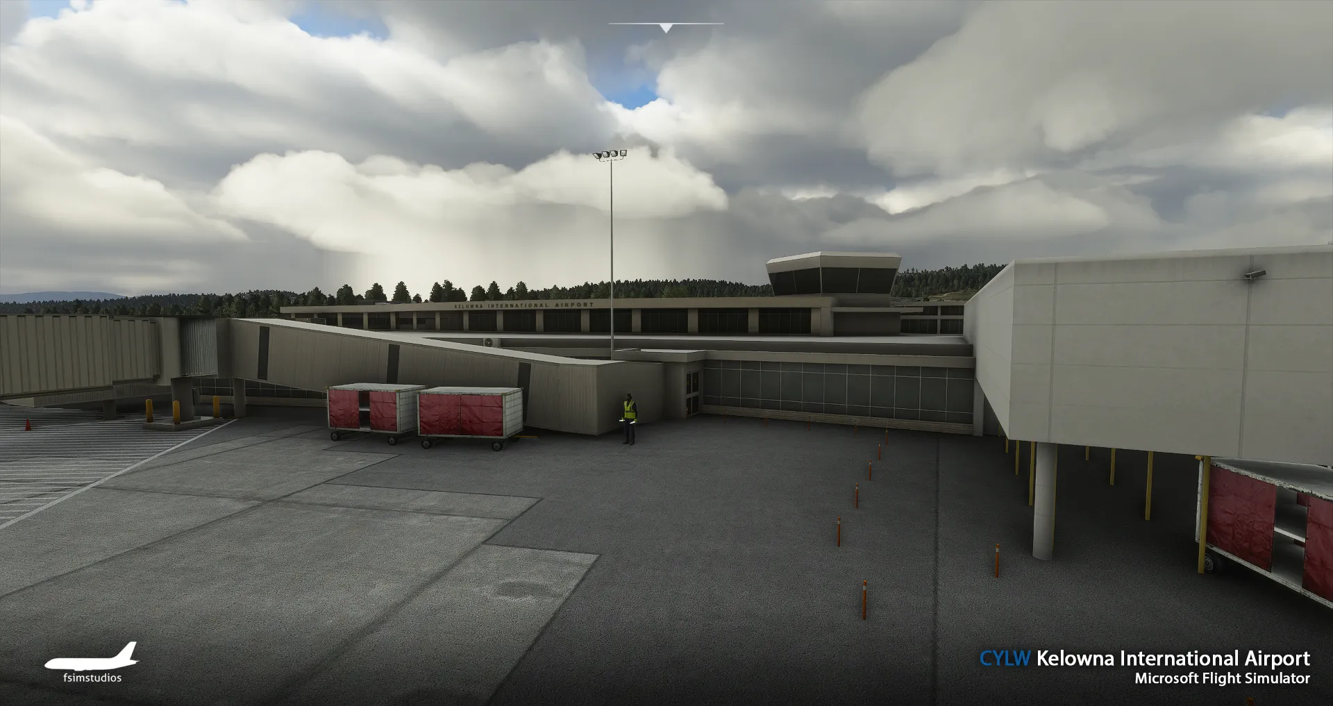 Аэропорт CYLW ( Келоуна, Канада )