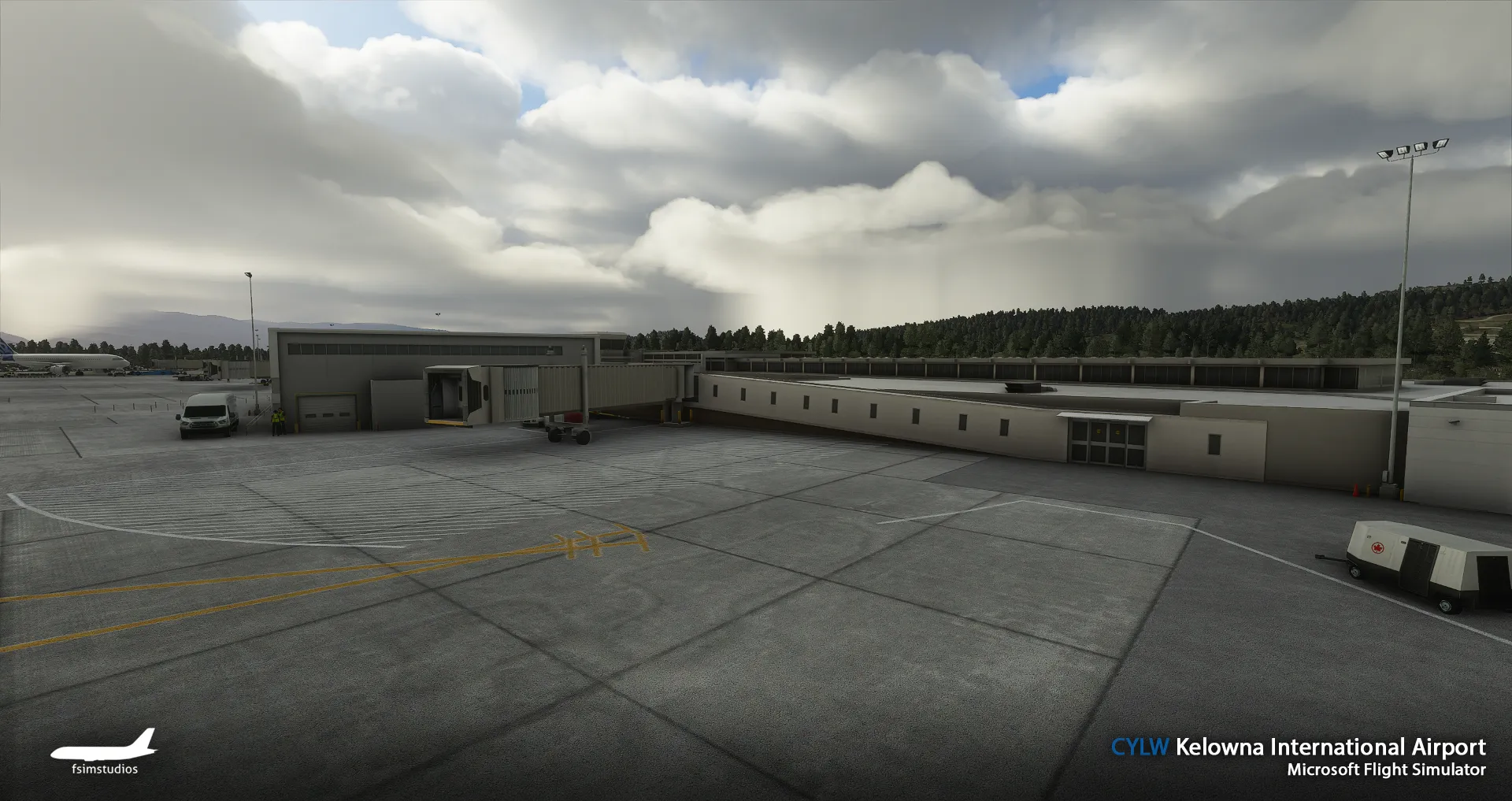 Аэропорт CYLW ( Келоуна, Канада )