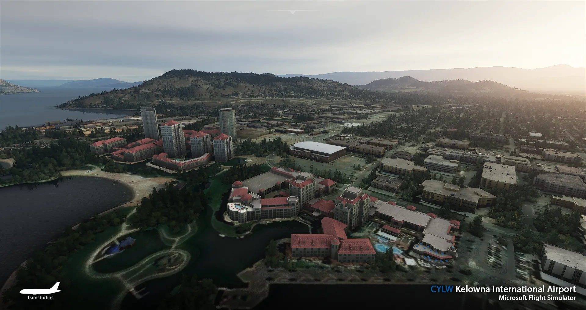 Аэропорт CYLW ( Келоуна, Канада )