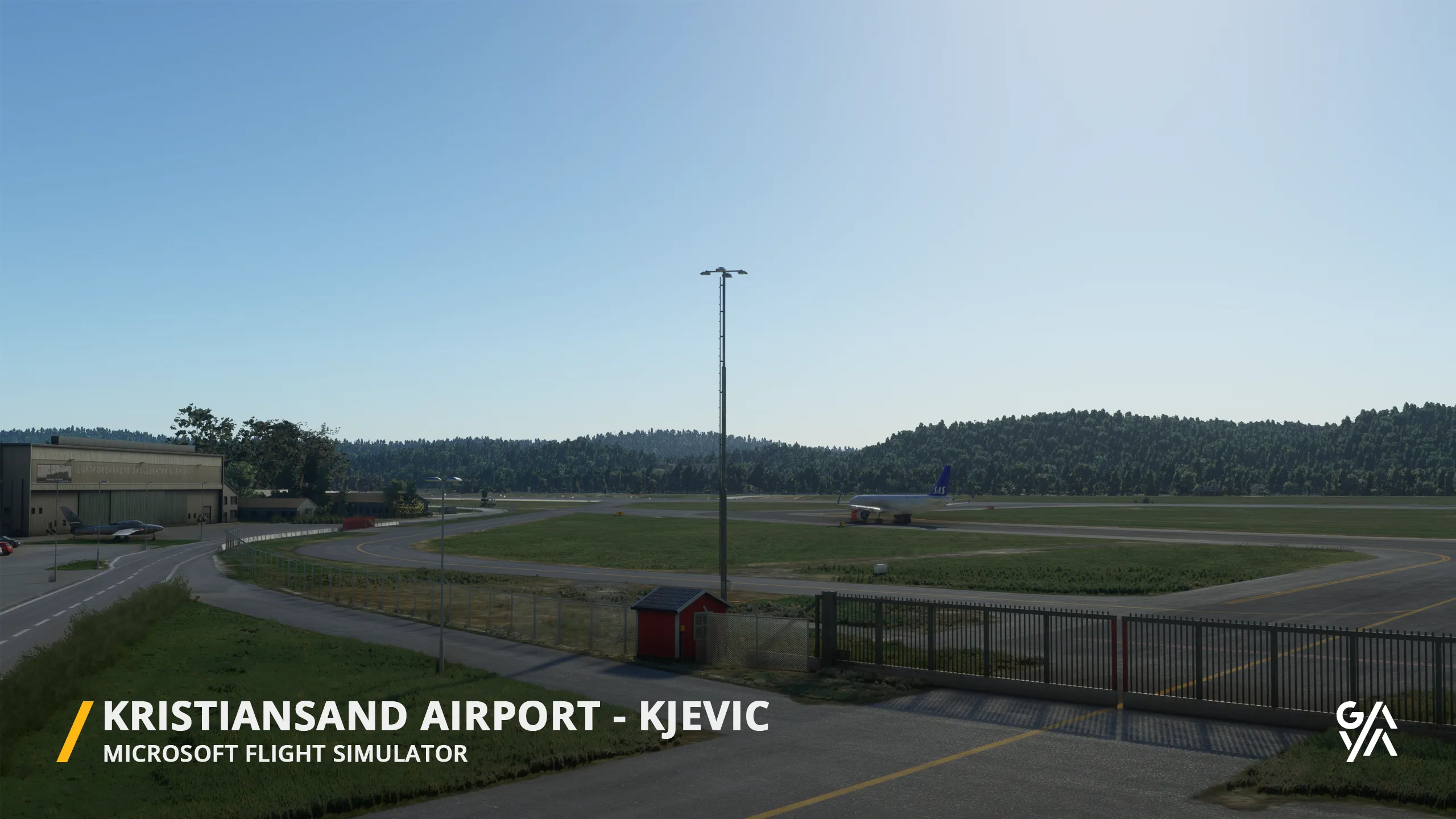 Аэропорт ENCN ( Кристиансанн, Норвегия )