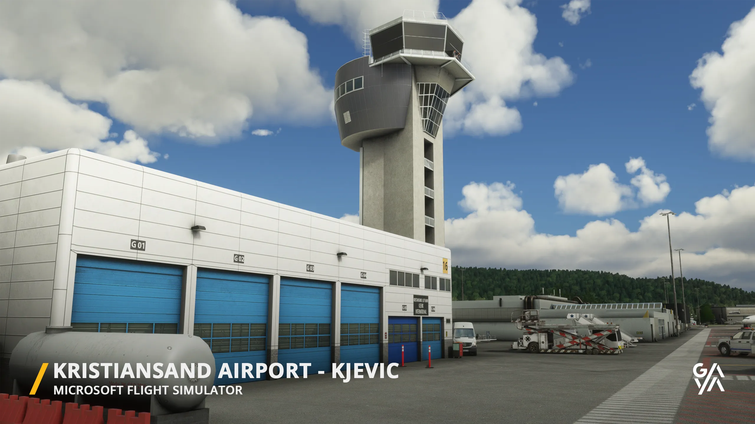 Аэропорт ENCN ( Кристиансанн, Норвегия )