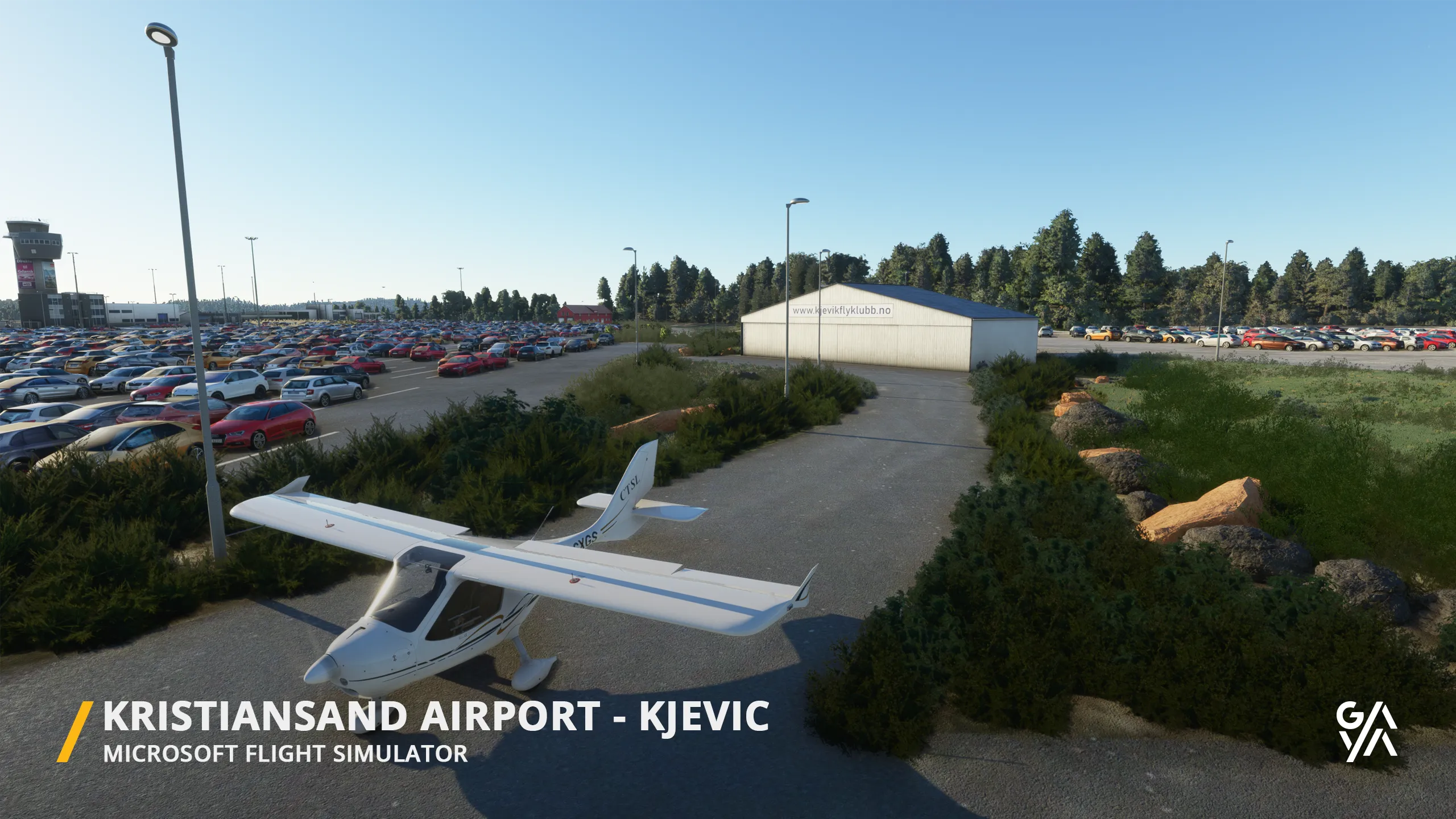 Аэропорт ENCN ( Кристиансанн, Норвегия )