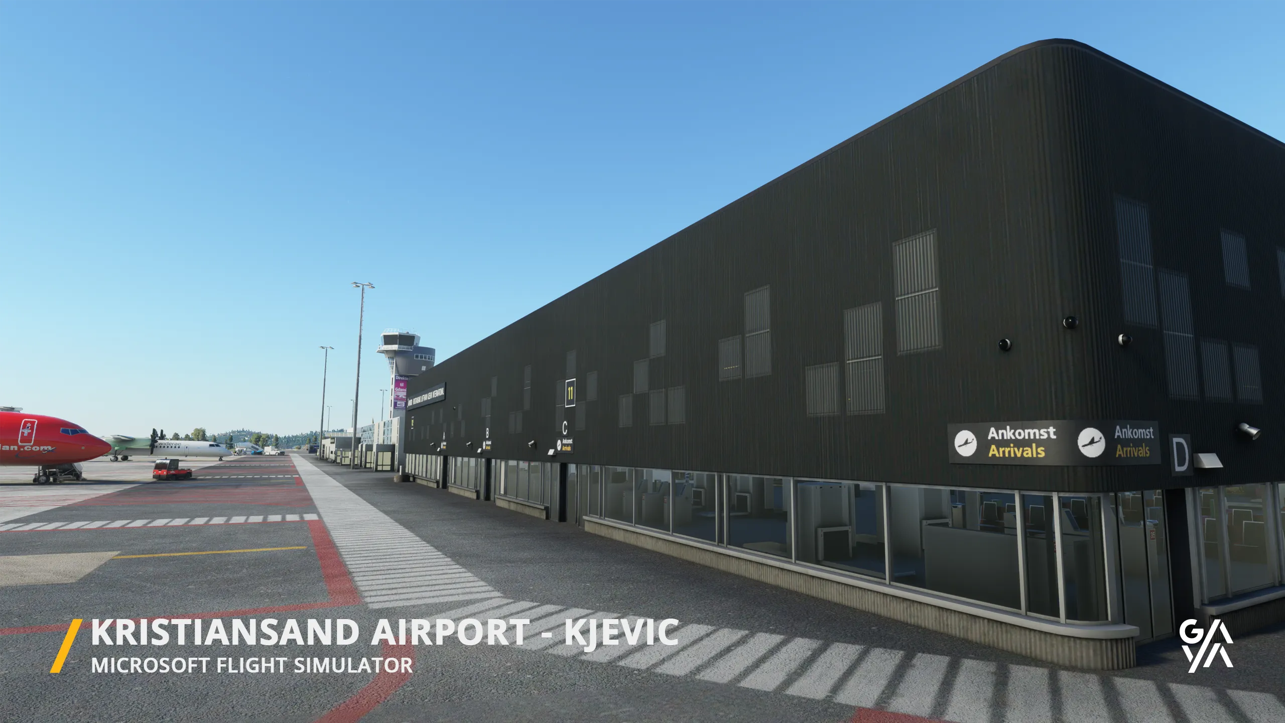 Аэропорт ENCN ( Кристиансанн, Норвегия )