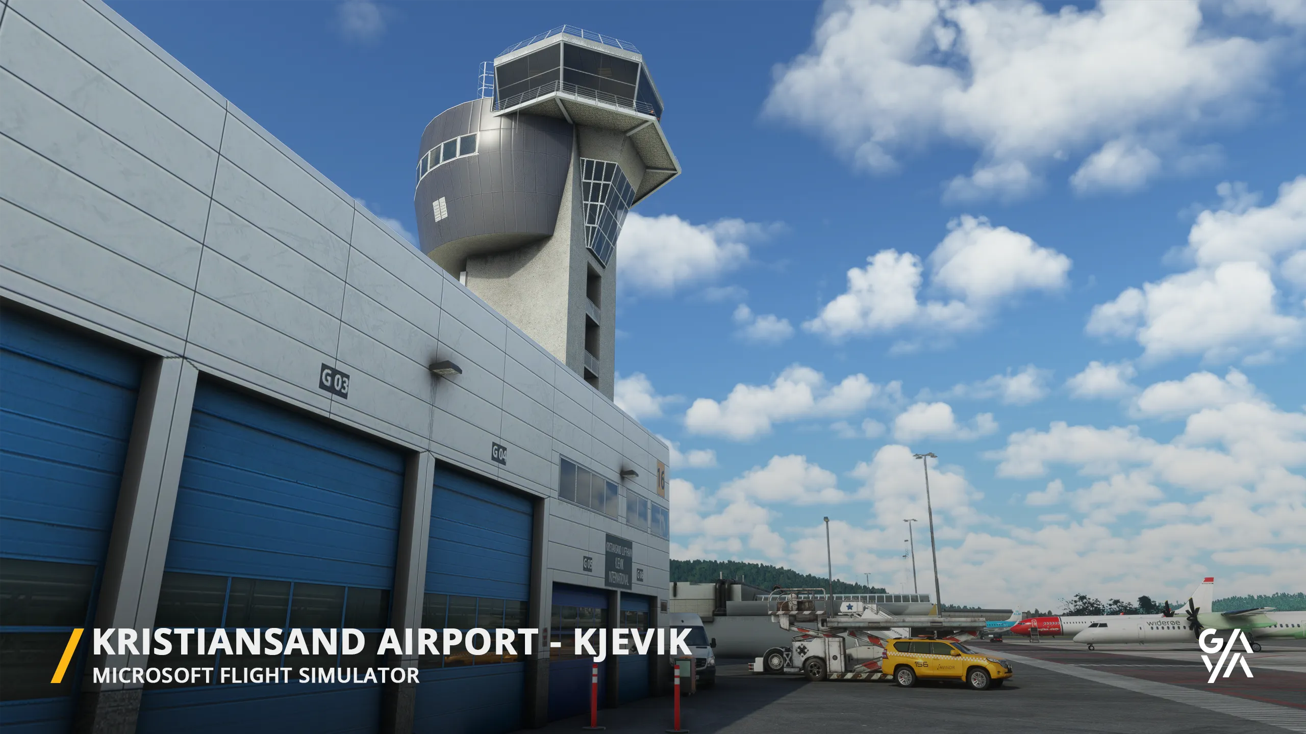 Аэропорт ENCN ( Кристиансанн, Норвегия )