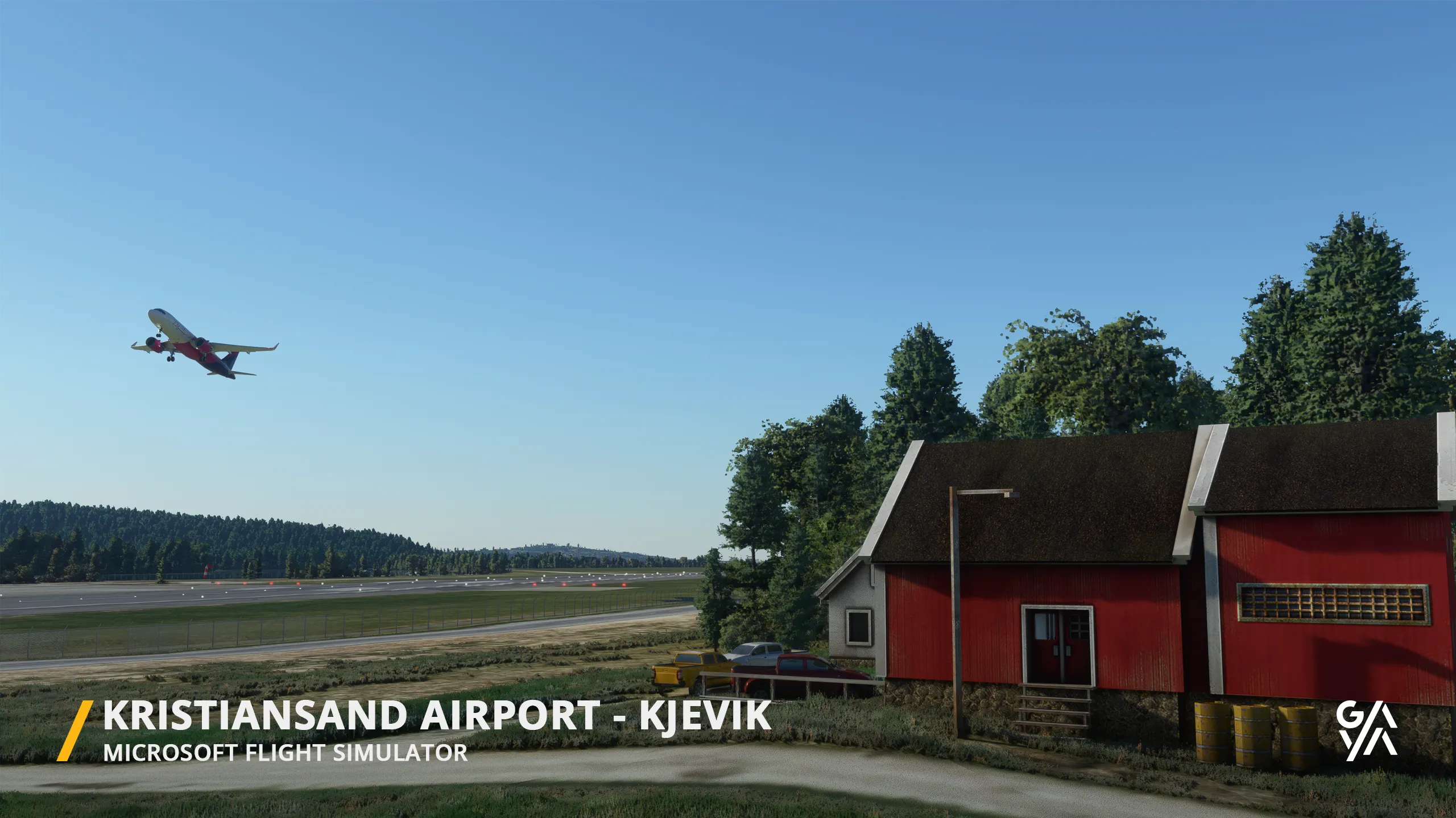 Аэропорт ENCN ( Кристиансанн, Норвегия )