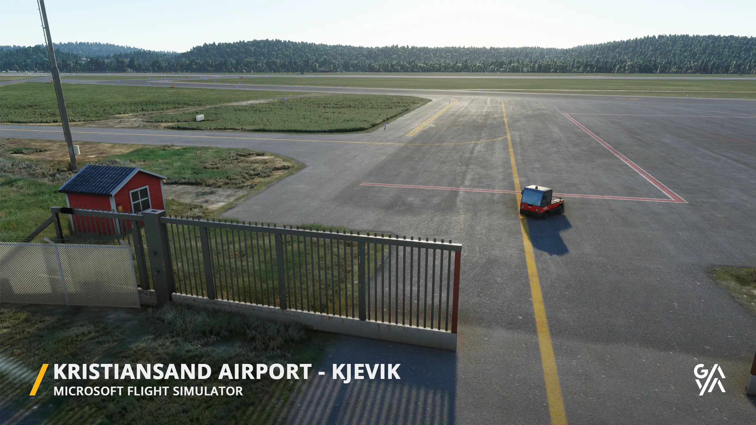 Аэропорт ENCN ( Кристиансанн, Норвегия )