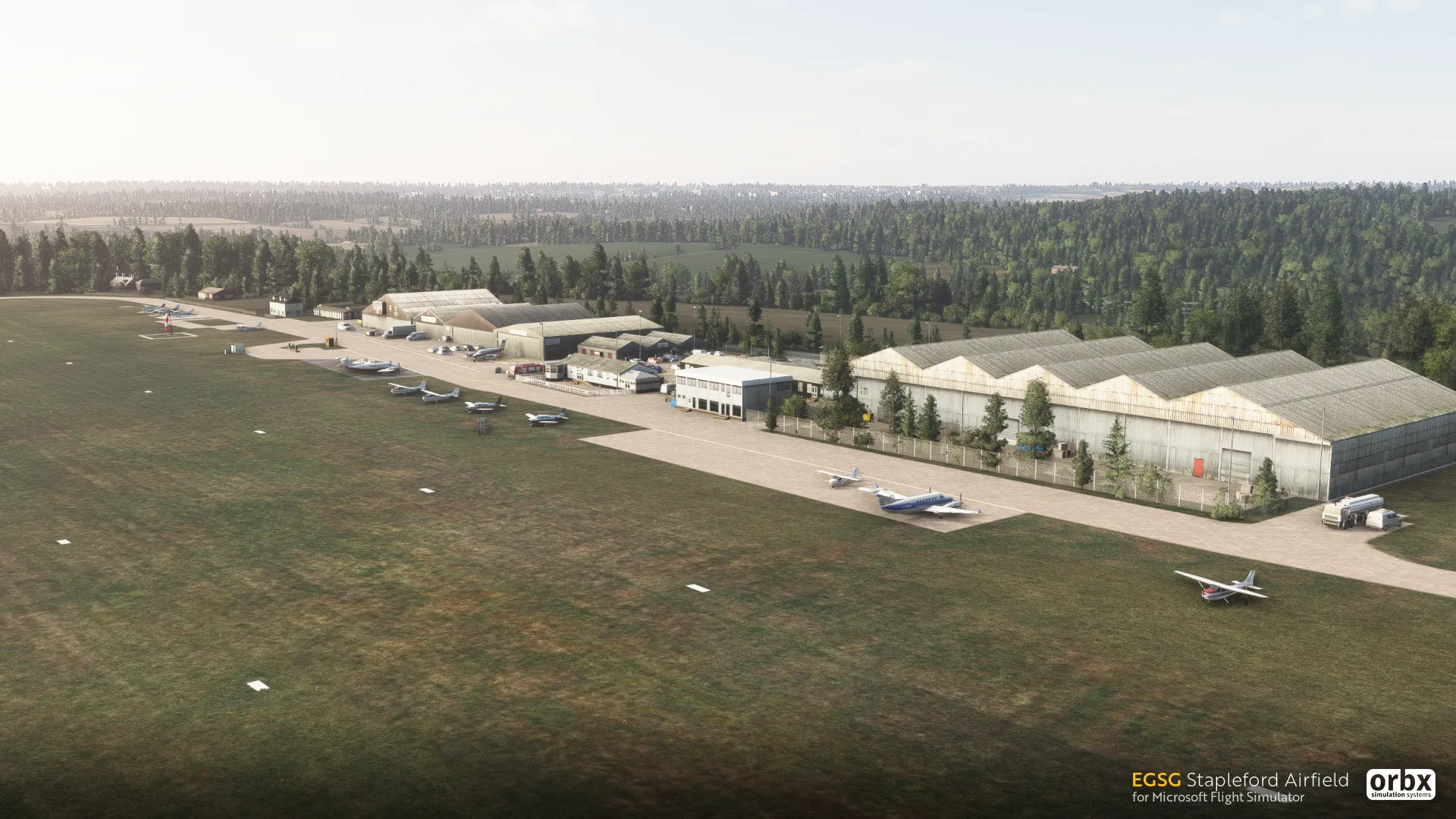 Аэродром EGSG ( Эппинг-Форест, Великобритания )