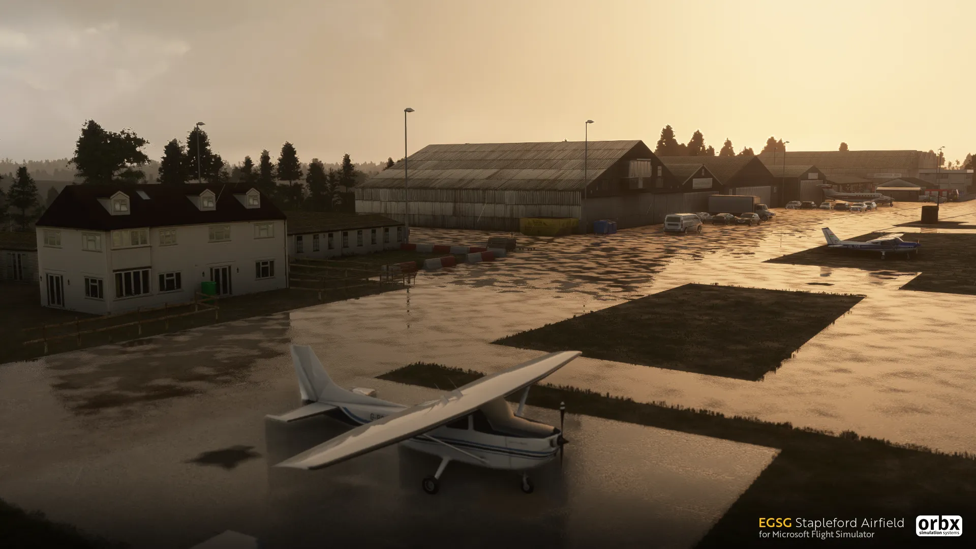 Аэродром EGSG ( Эппинг-Форест, Великобритания )