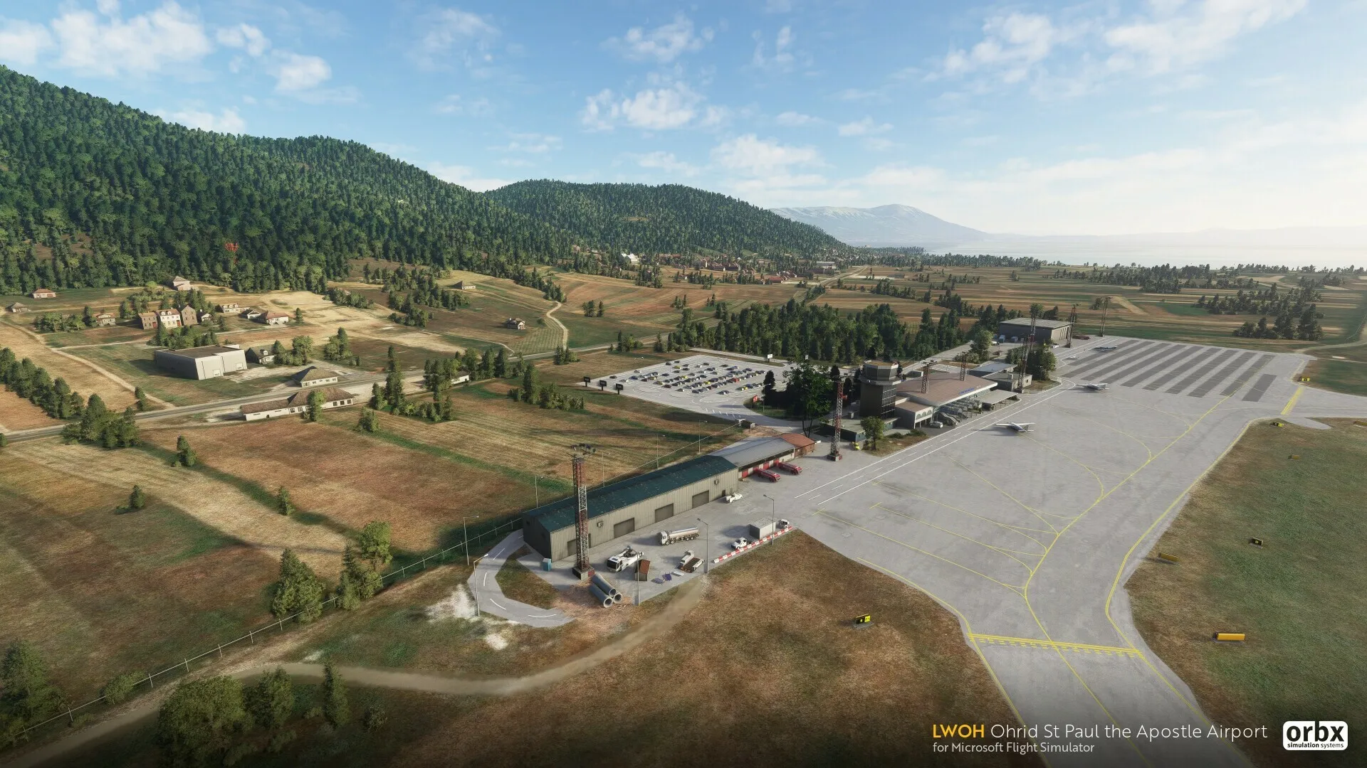 Аэропорт LWOH ( Орхид, Македония )