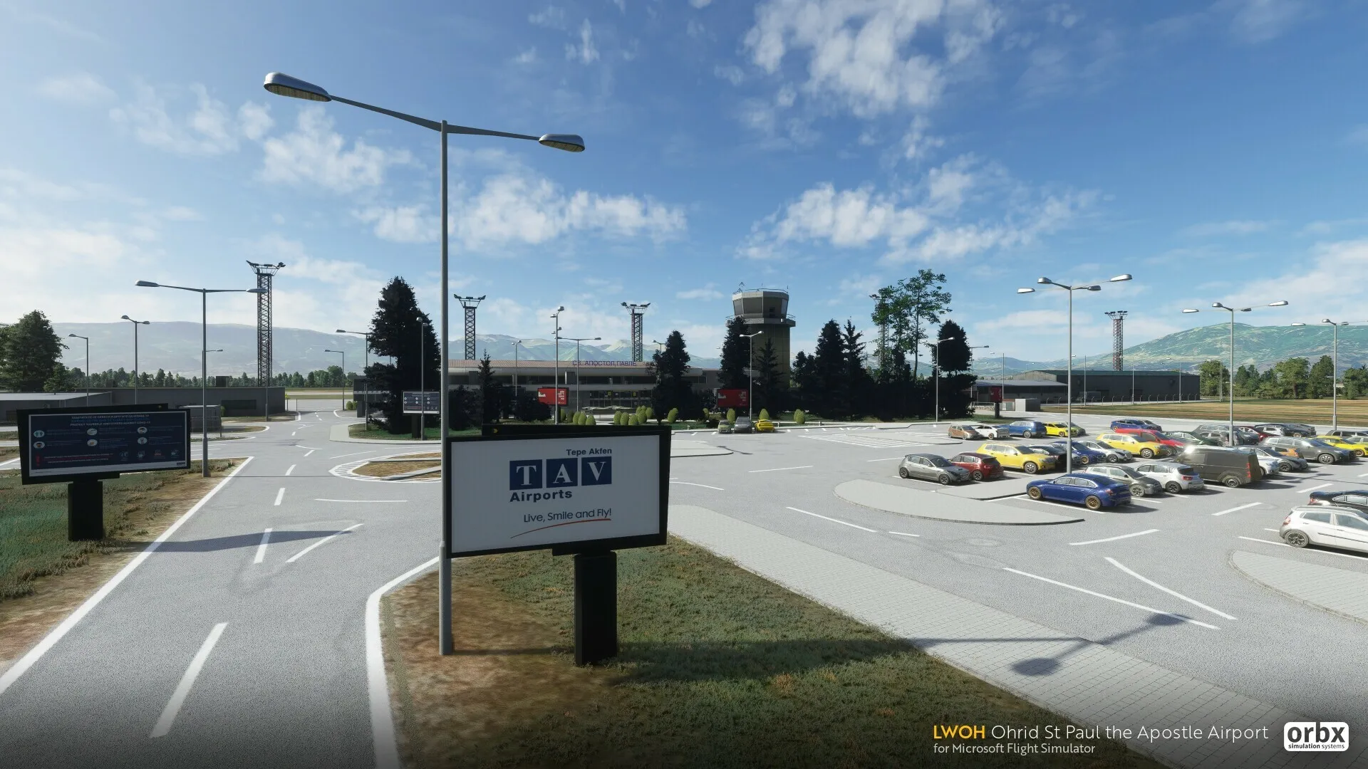 Аэропорт LWOH ( Орхид, Македония )