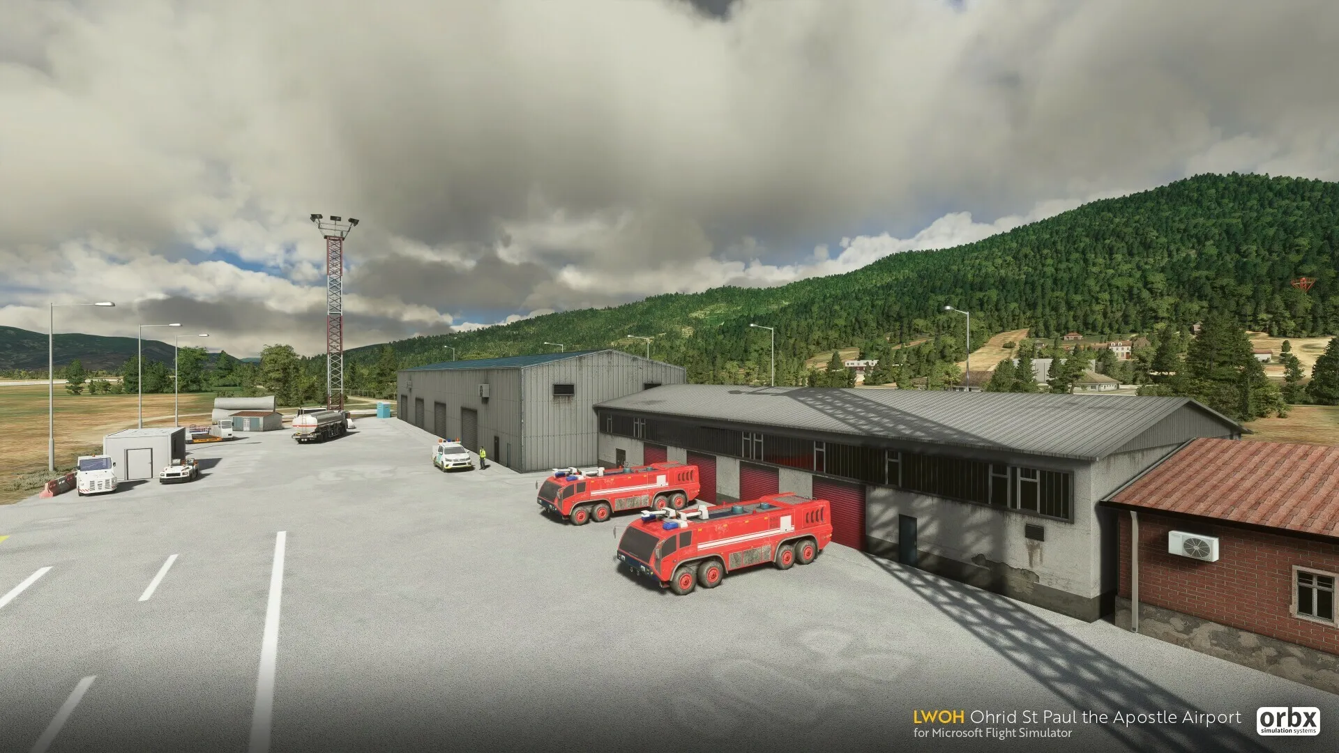 Аэропорт LWOH ( Орхид, Македония )