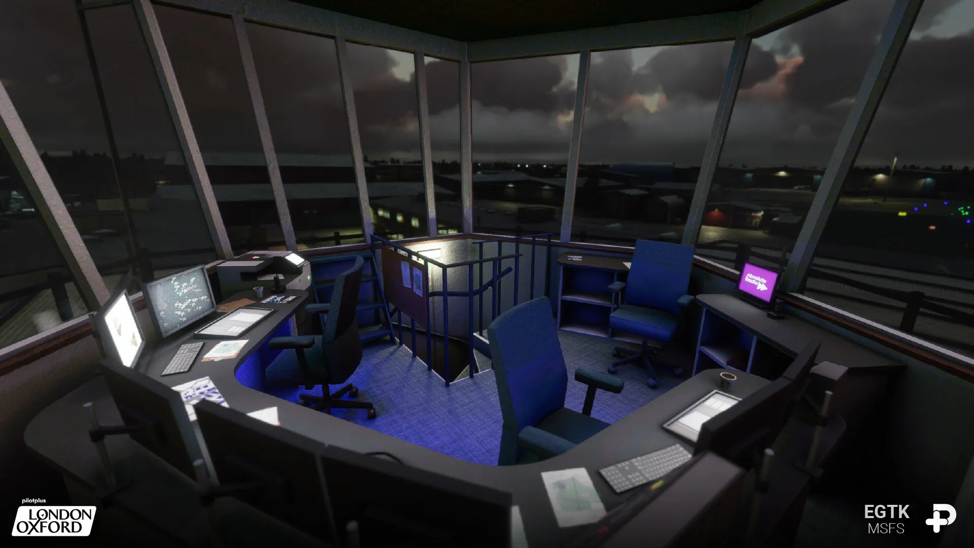 Аэропорт EGTK ( Кидлингтон, Великобритания )