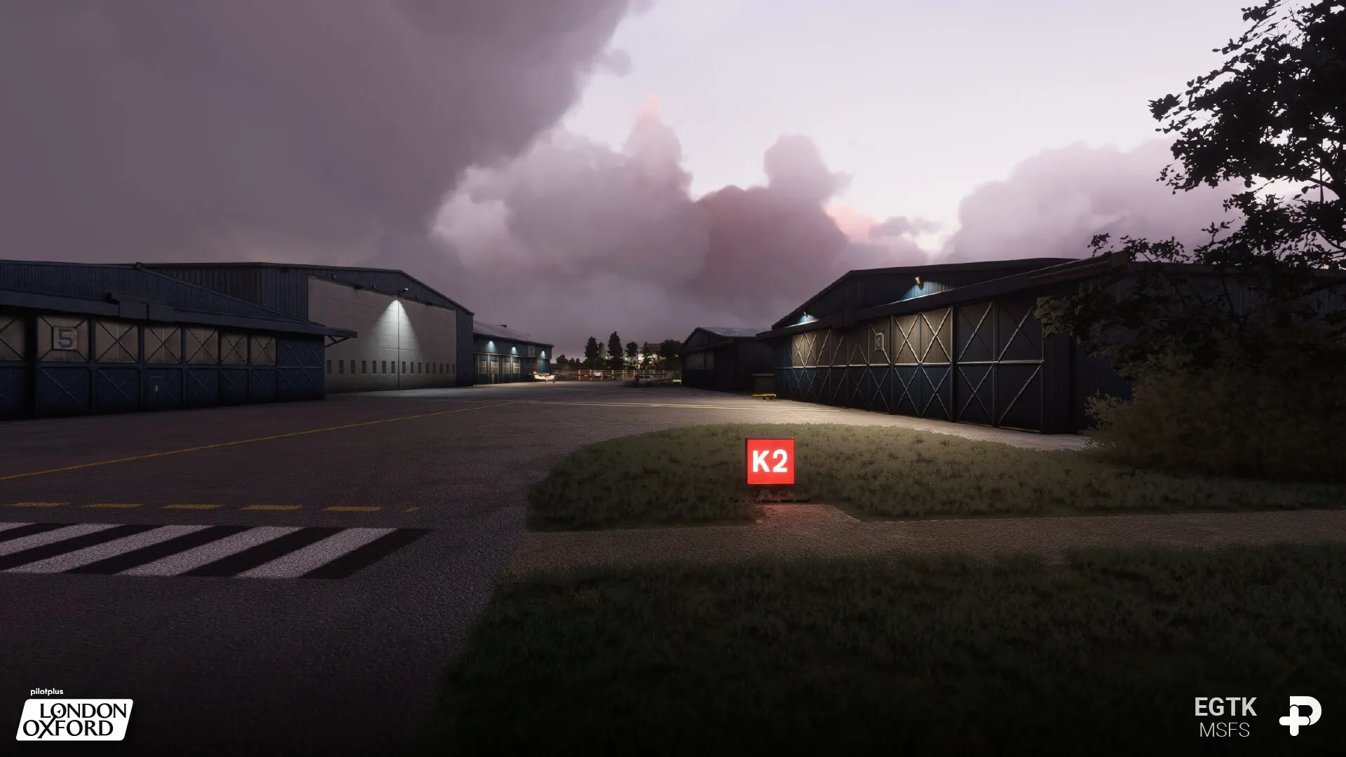 Аэропорт EGTK ( Кидлингтон, Великобритания )