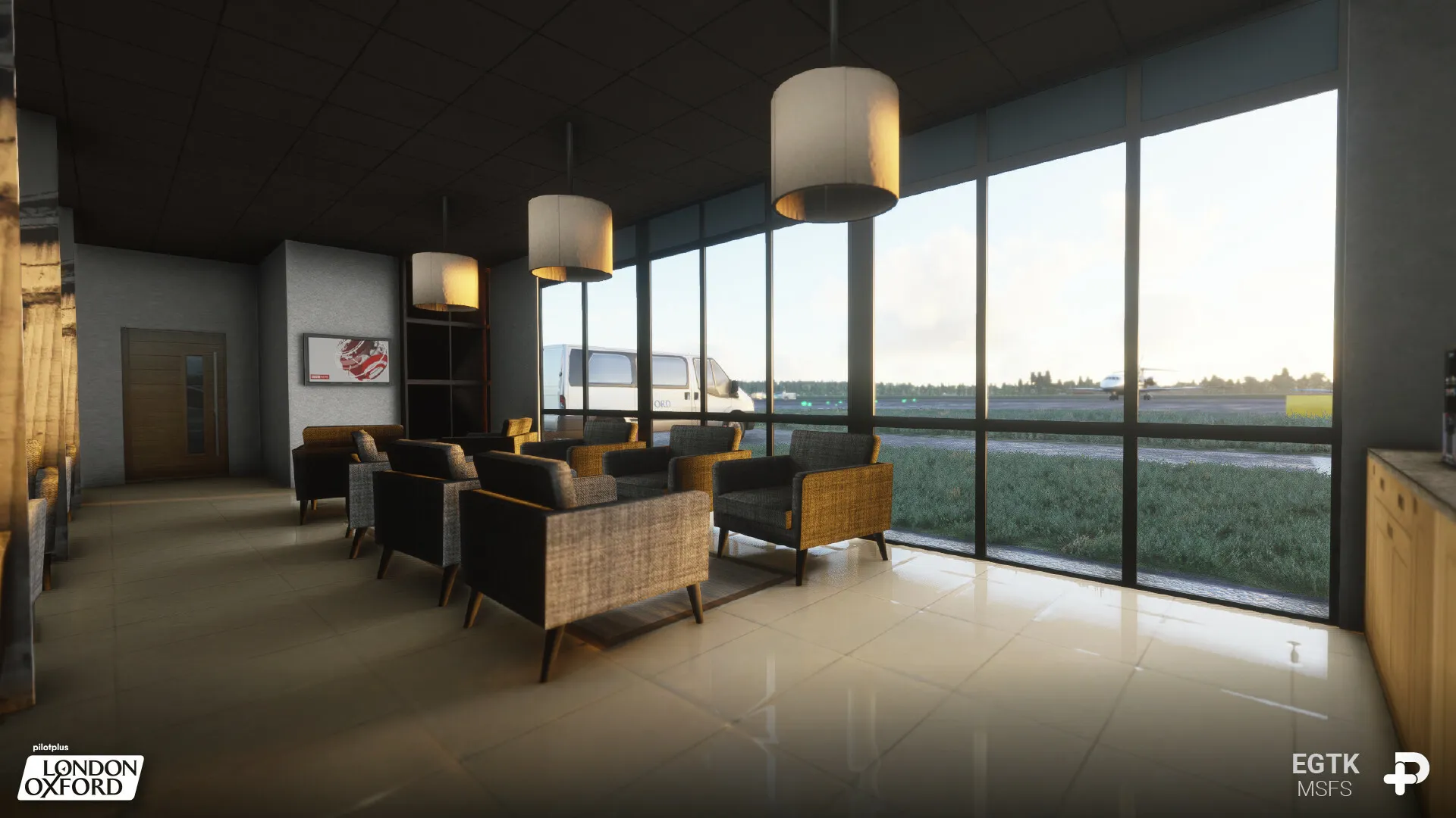 Аэропорт EGTK ( Кидлингтон, Великобритания )