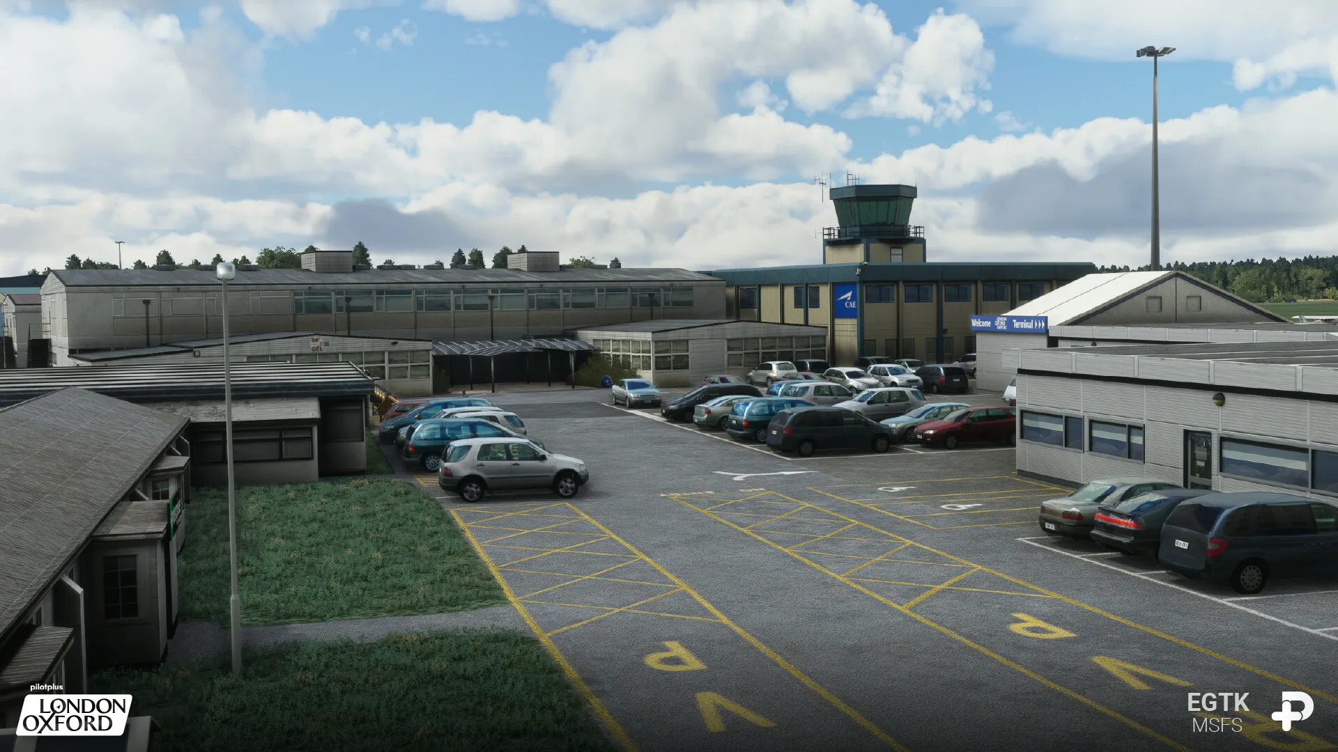 Аэропорт EGTK ( Кидлингтон, Великобритания )