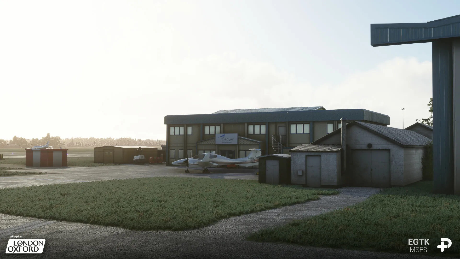 Аэропорт EGTK ( Кидлингтон, Великобритания )