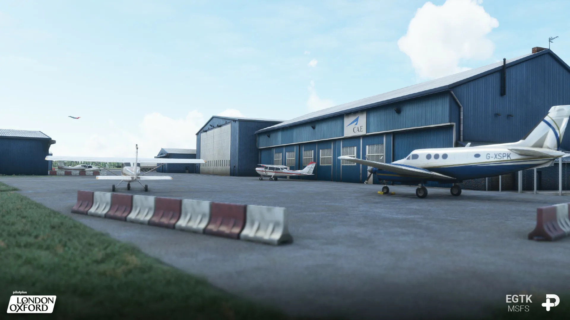 Аэропорт EGTK ( Кидлингтон, Великобритания )