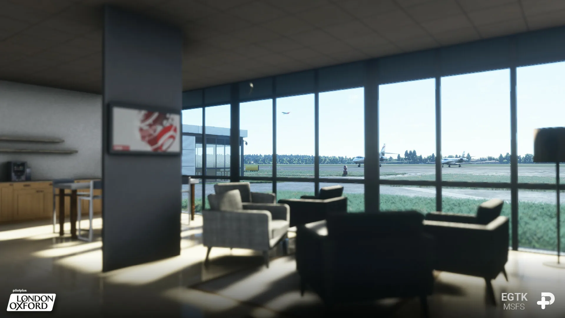 Аэропорт EGTK ( Кидлингтон, Великобритания )