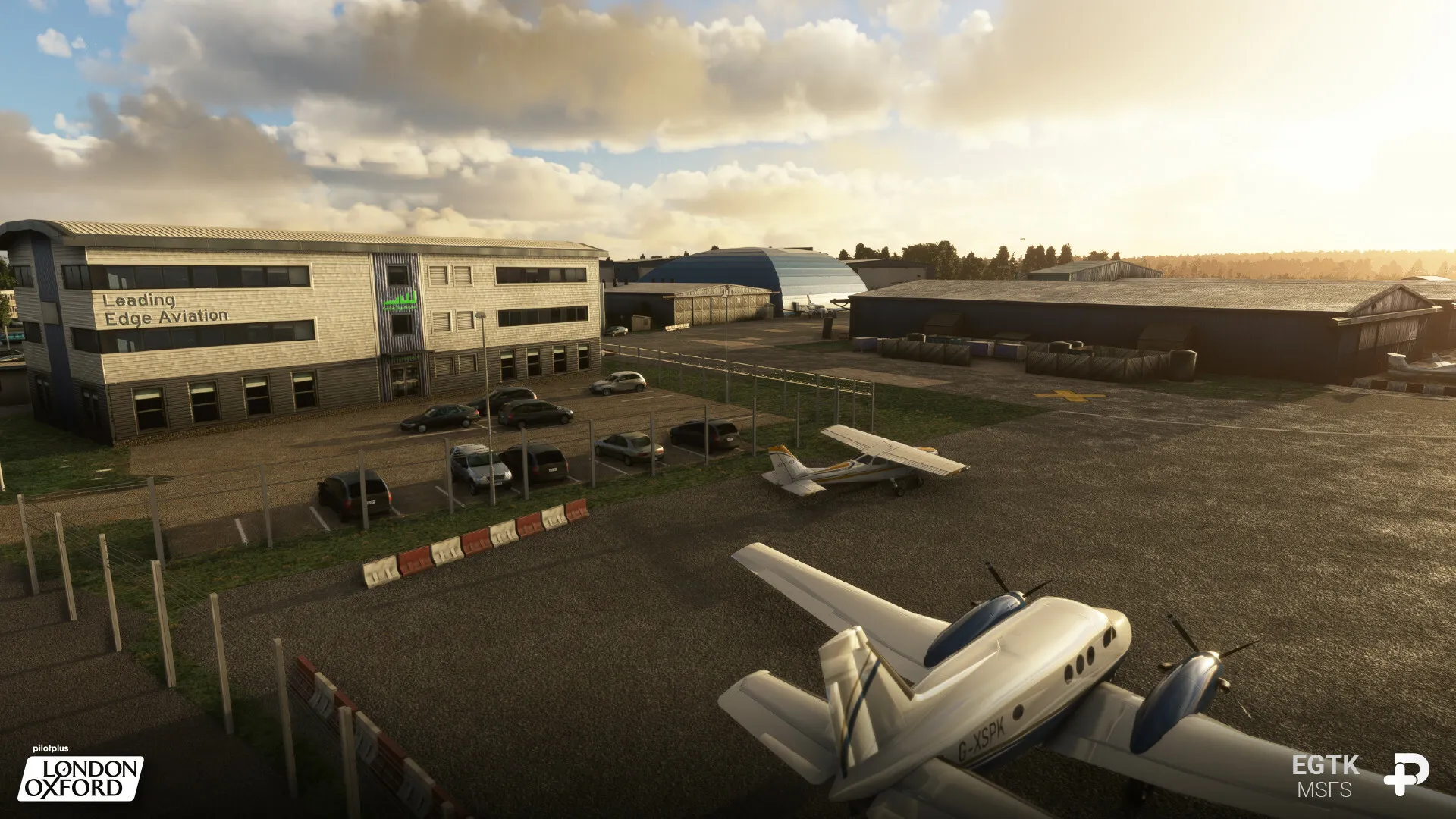 Аэропорт EGTK ( Кидлингтон, Великобритания )