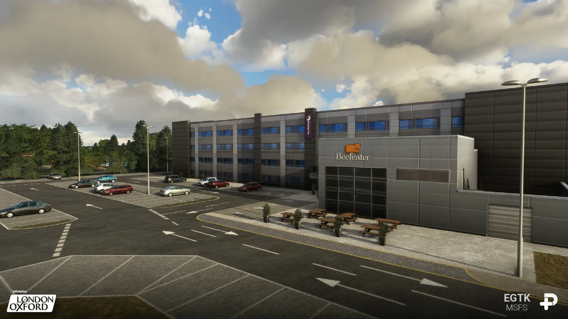 Аэропорт EGTK ( Кидлингтон, Великобритания )