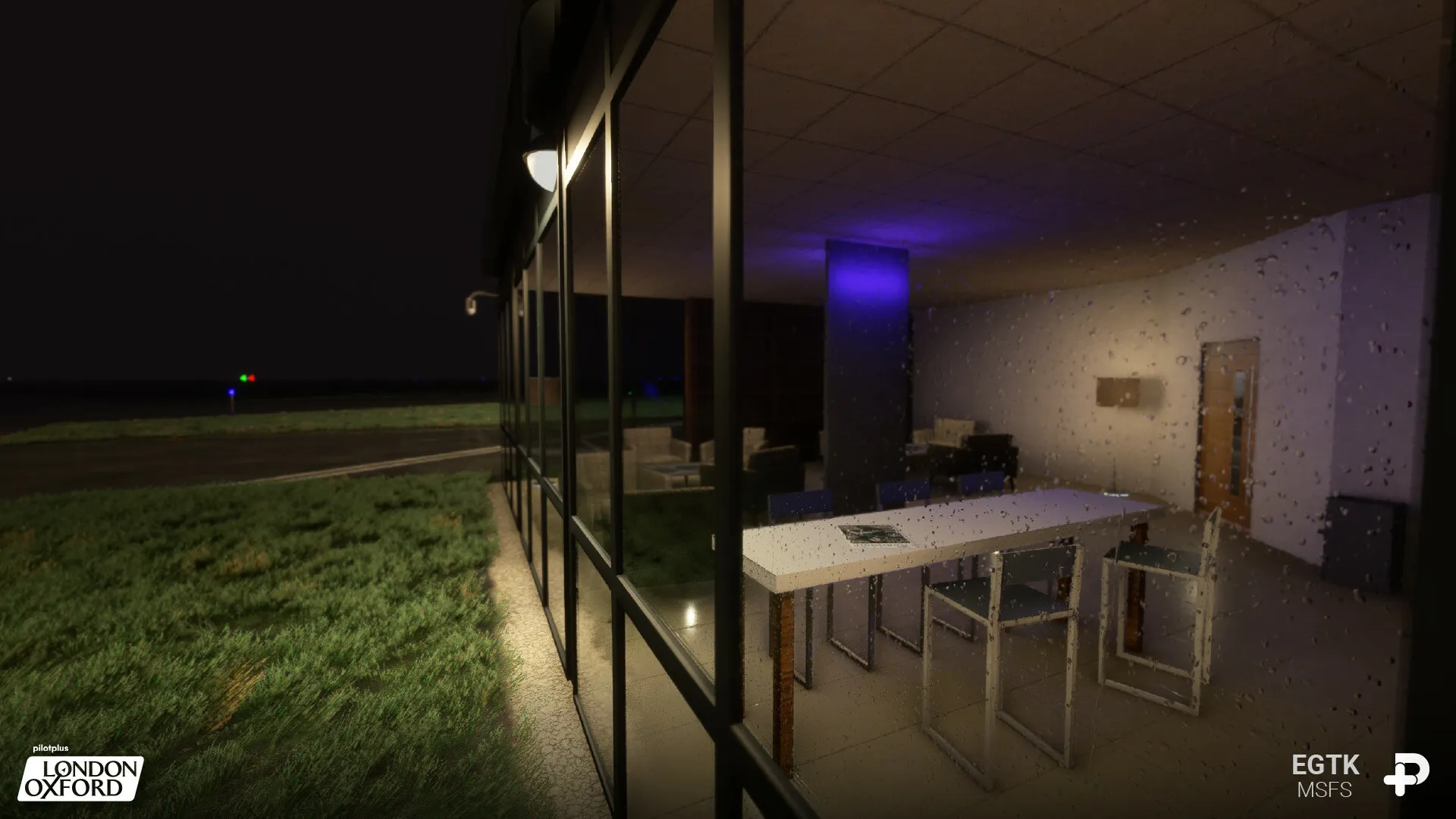 Аэропорт EGTK ( Кидлингтон, Великобритания )