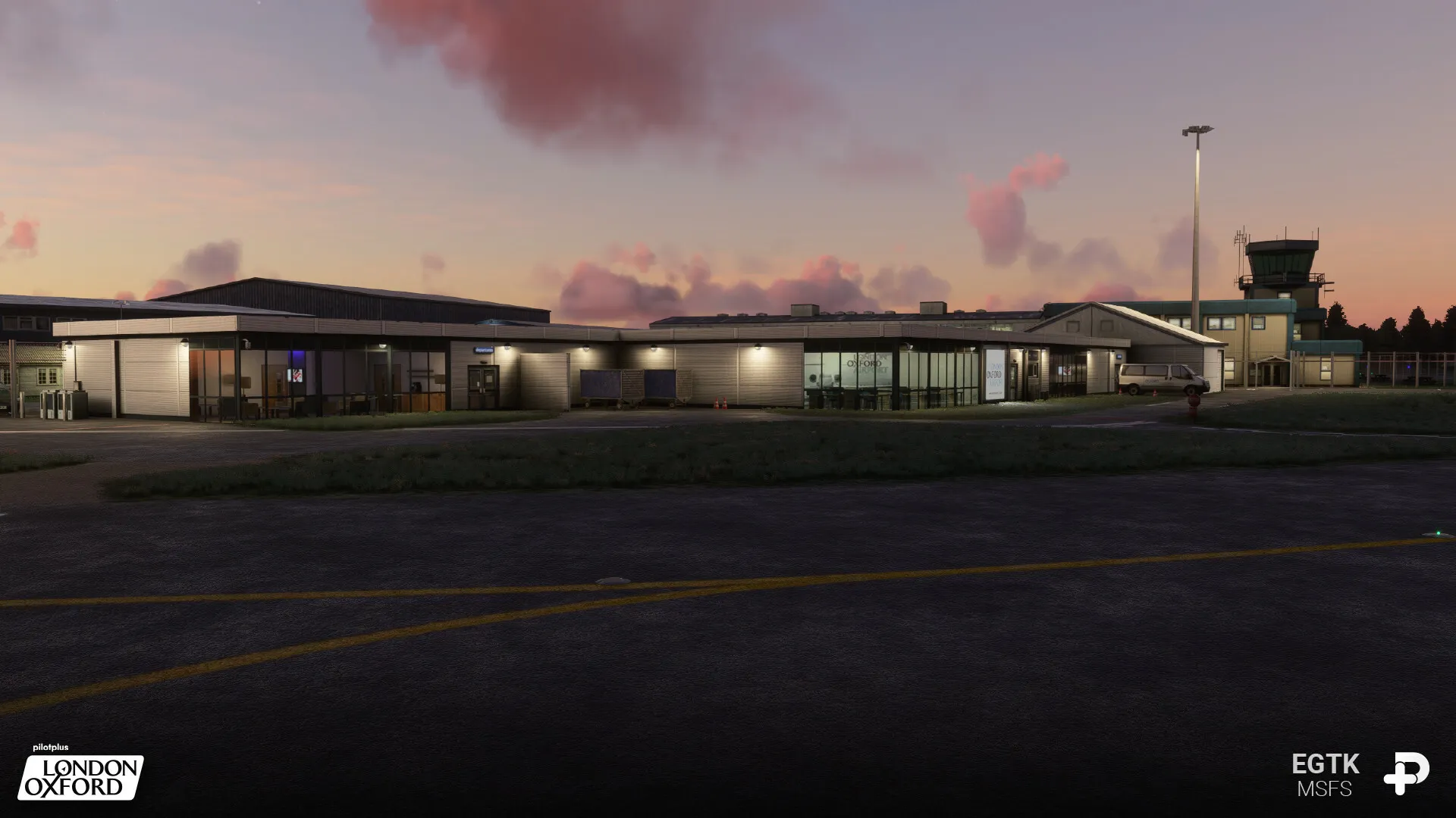 Аэропорт EGTK ( Кидлингтон, Великобритания )