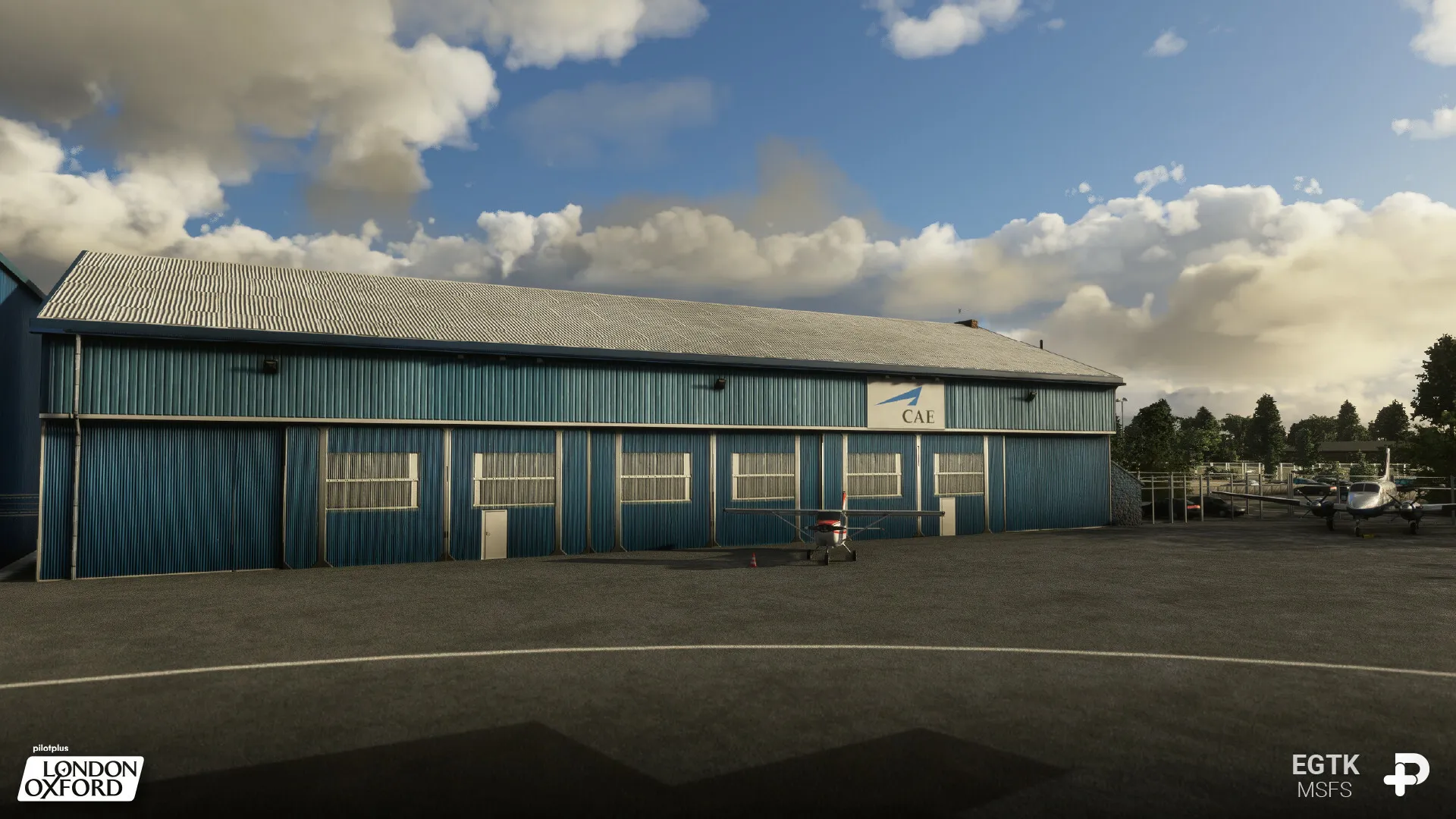 Аэропорт EGTK ( Кидлингтон, Великобритания )