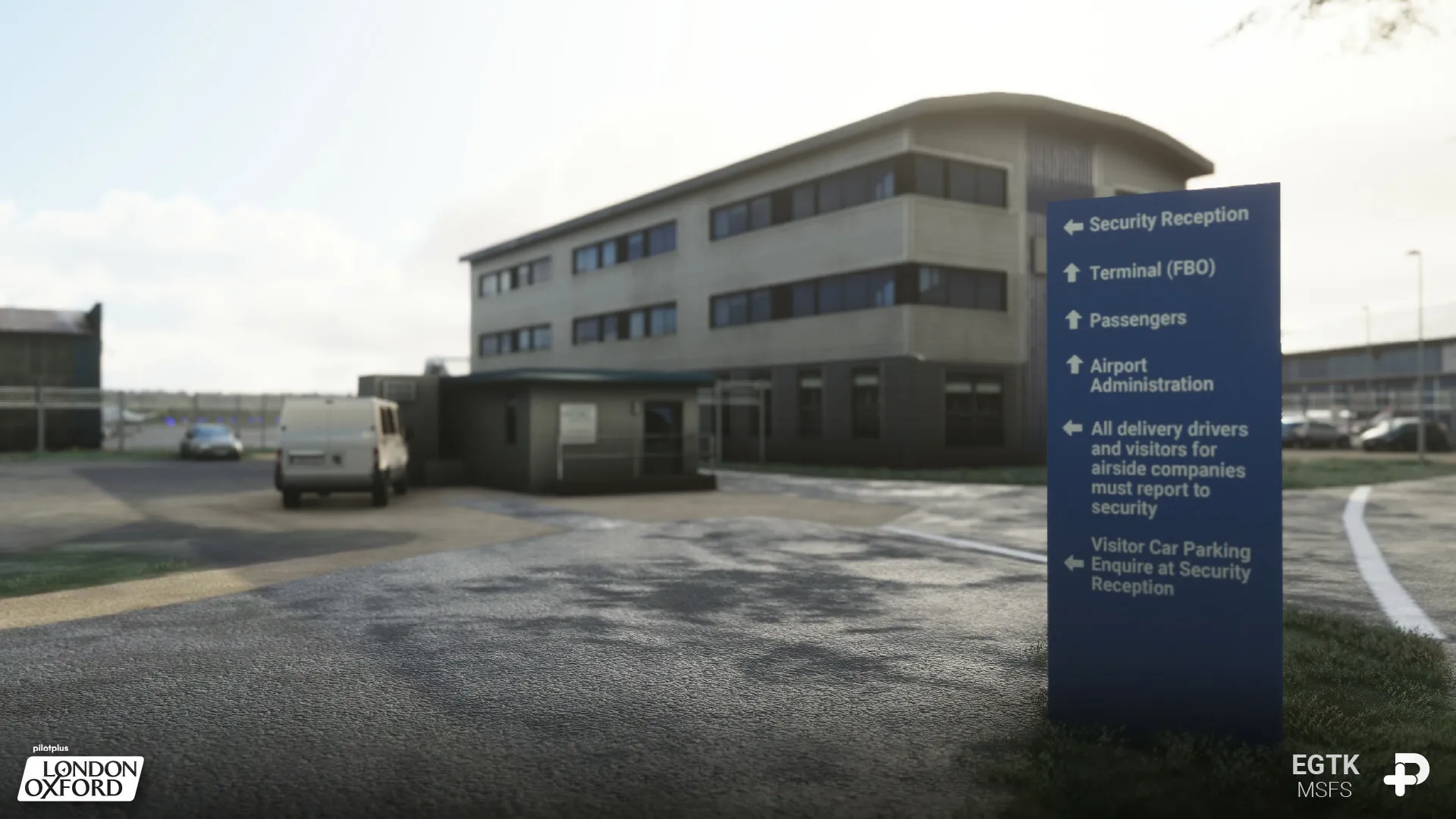 Аэропорт EGTK ( Кидлингтон, Великобритания )