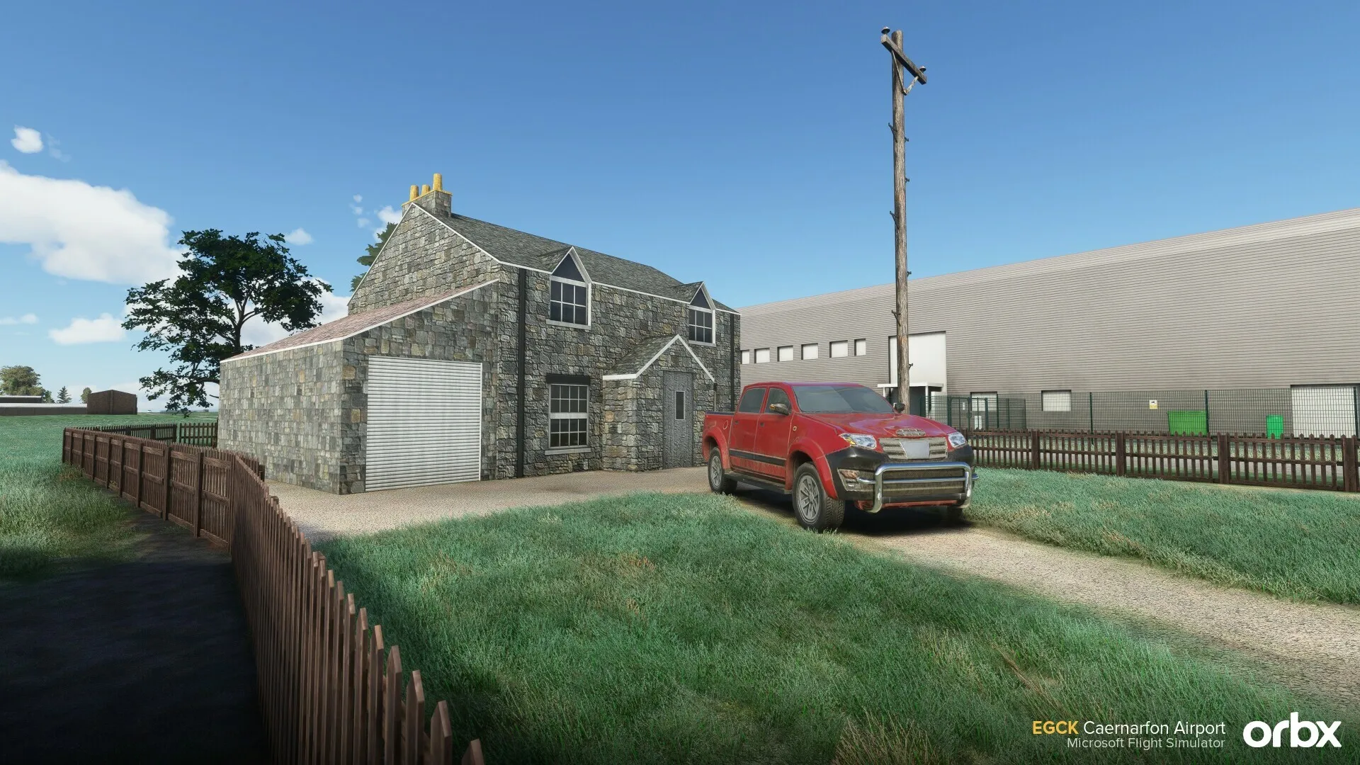 Аэропорт EGCK ( Карнарвон, Великобритания )