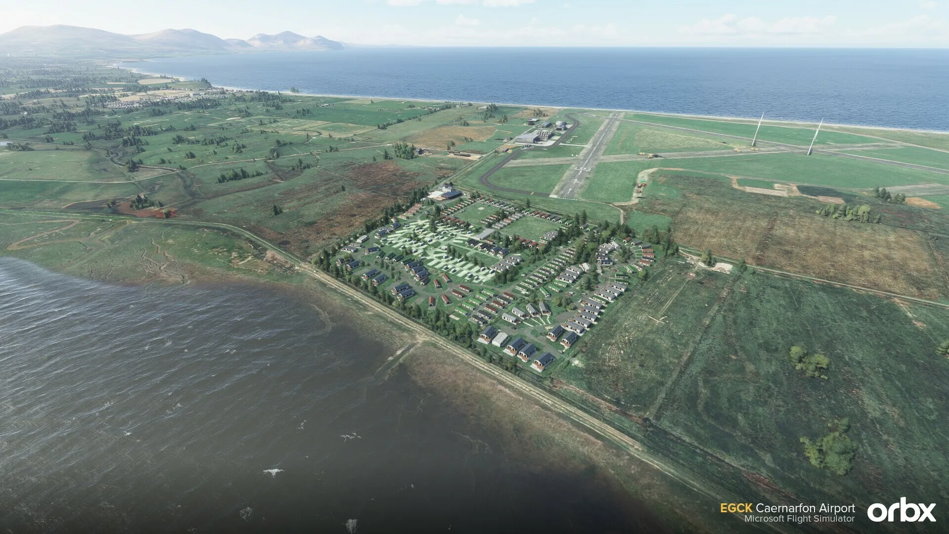 Аэропорт EGCK ( Карнарвон, Великобритания )