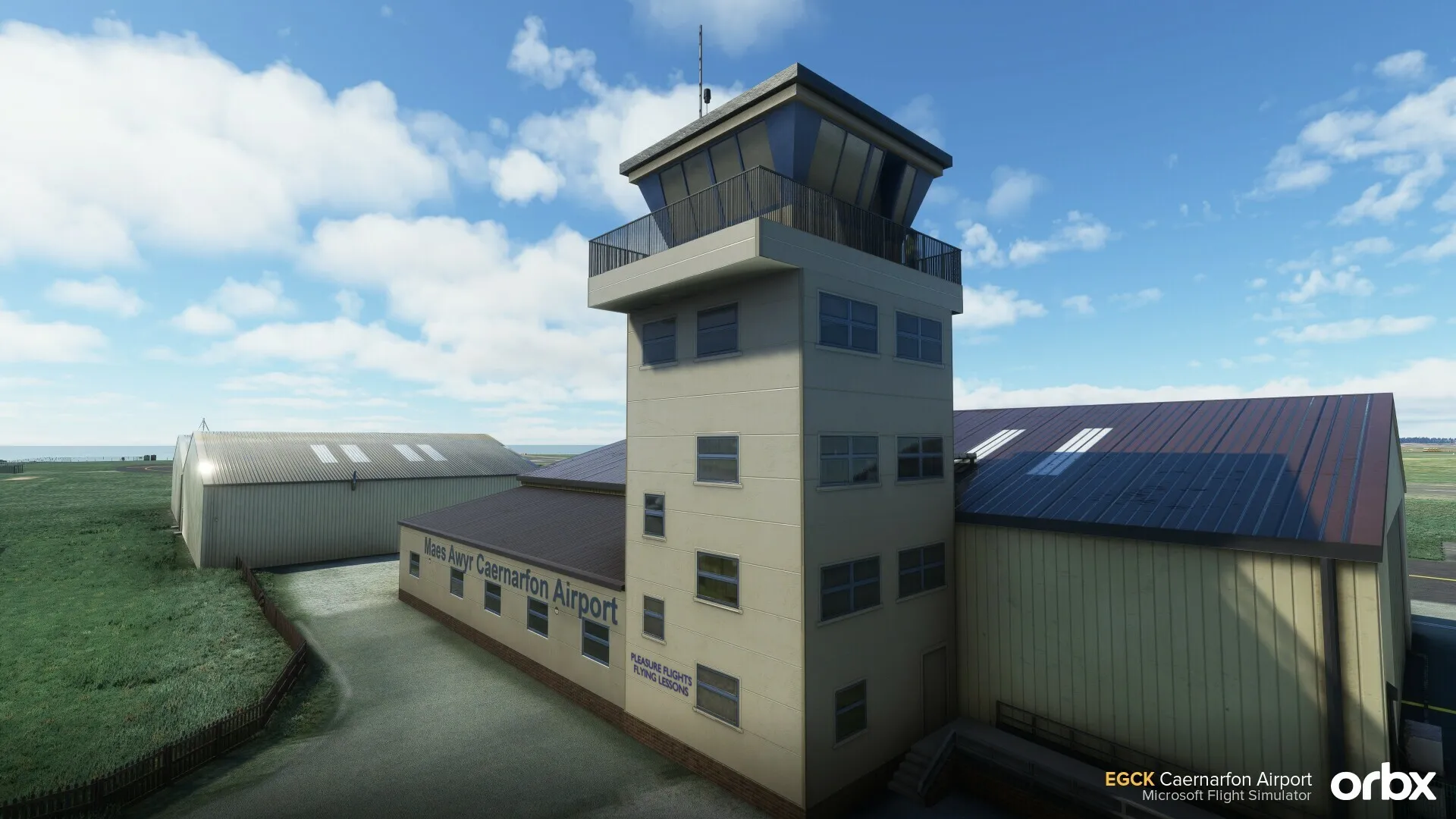 Аэропорт EGCK ( Карнарвон, Великобритания )