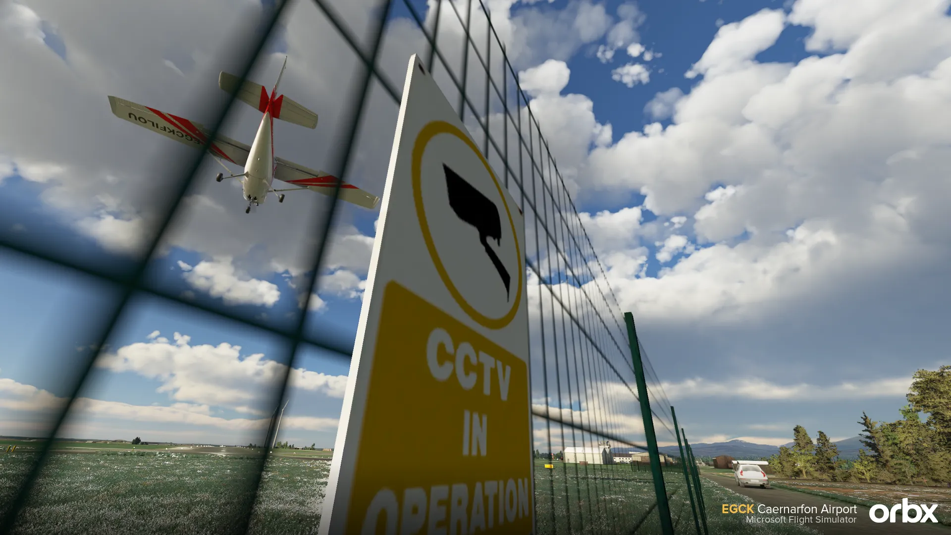 Аэропорт EGCK ( Карнарвон, Великобритания )