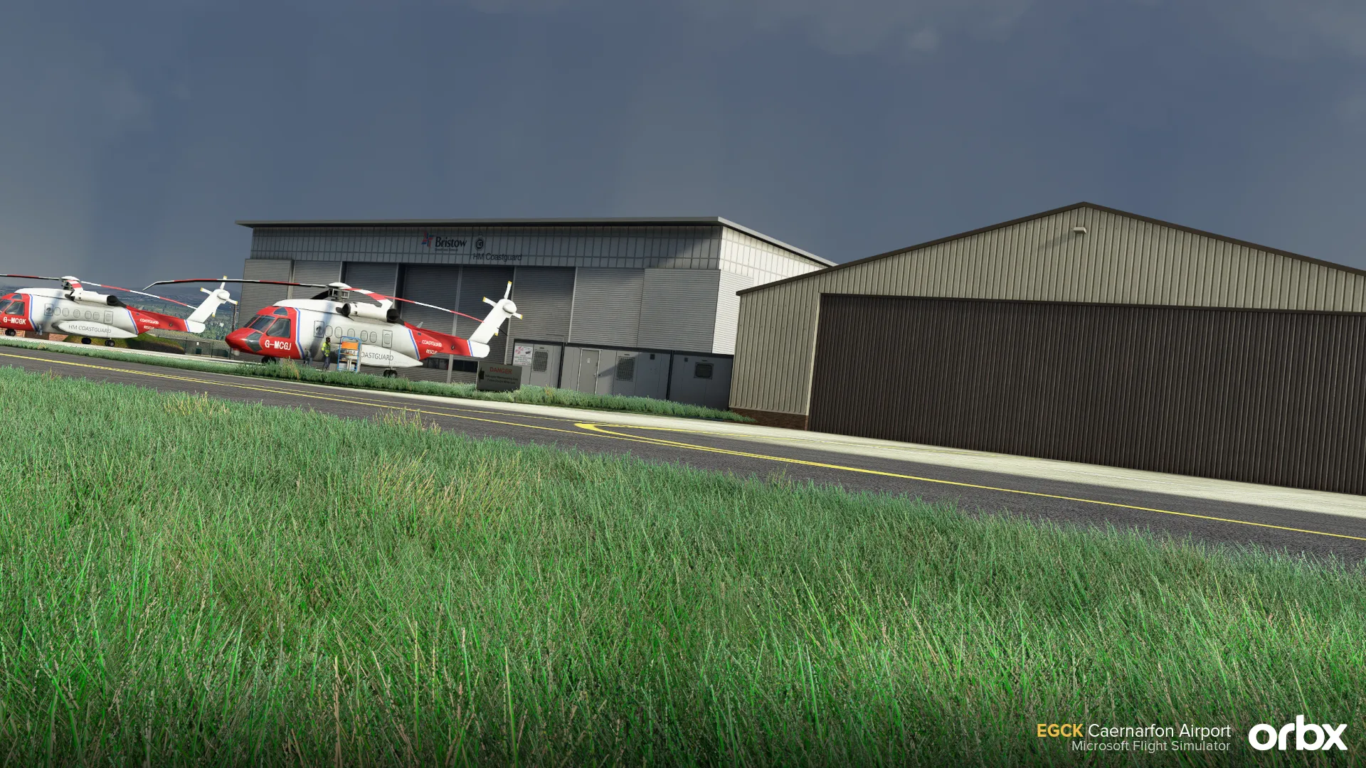 Аэропорт EGCK ( Карнарвон, Великобритания )